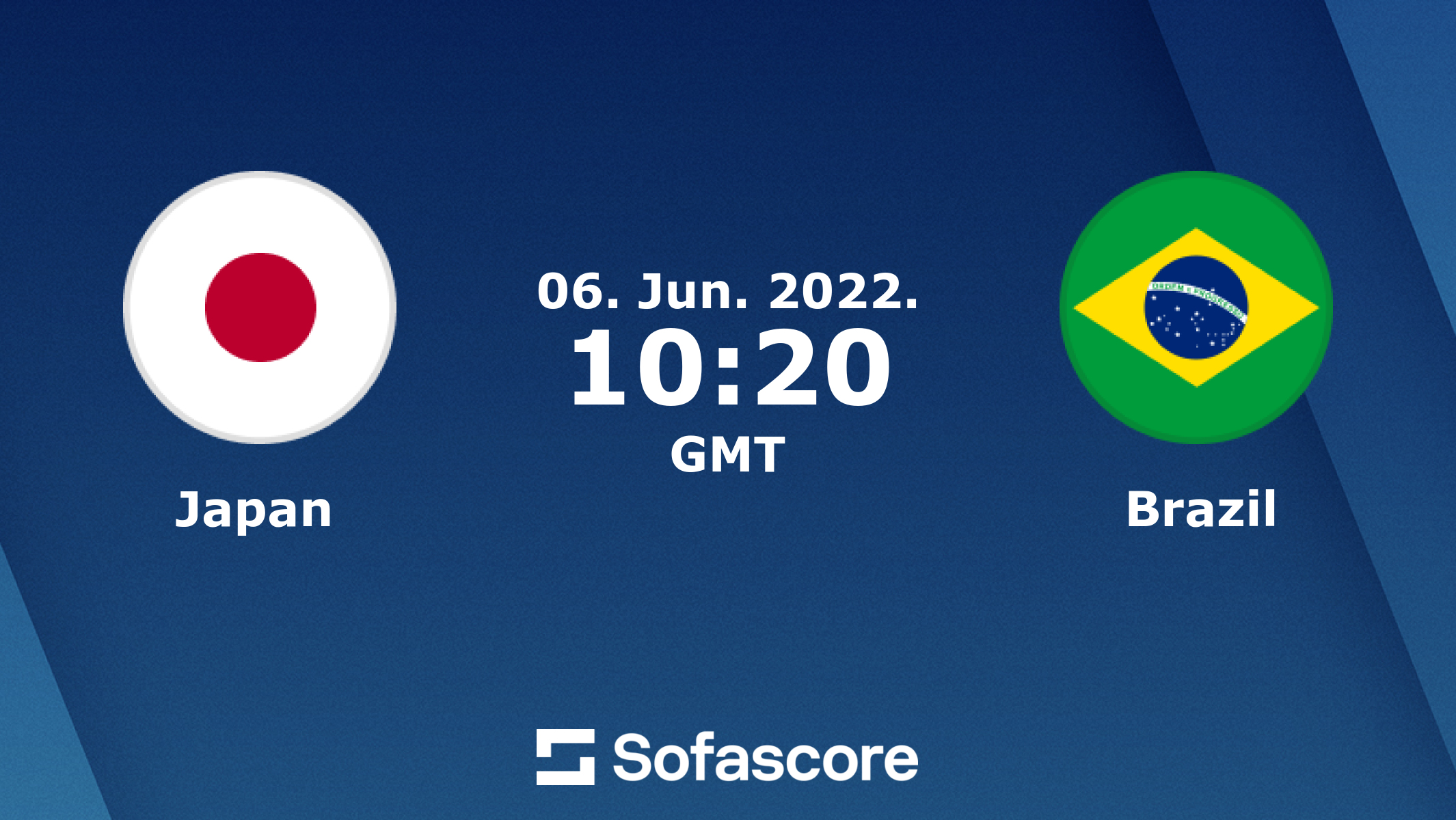 Japan vs Brazil live score, H2H and lineups | Sofascore