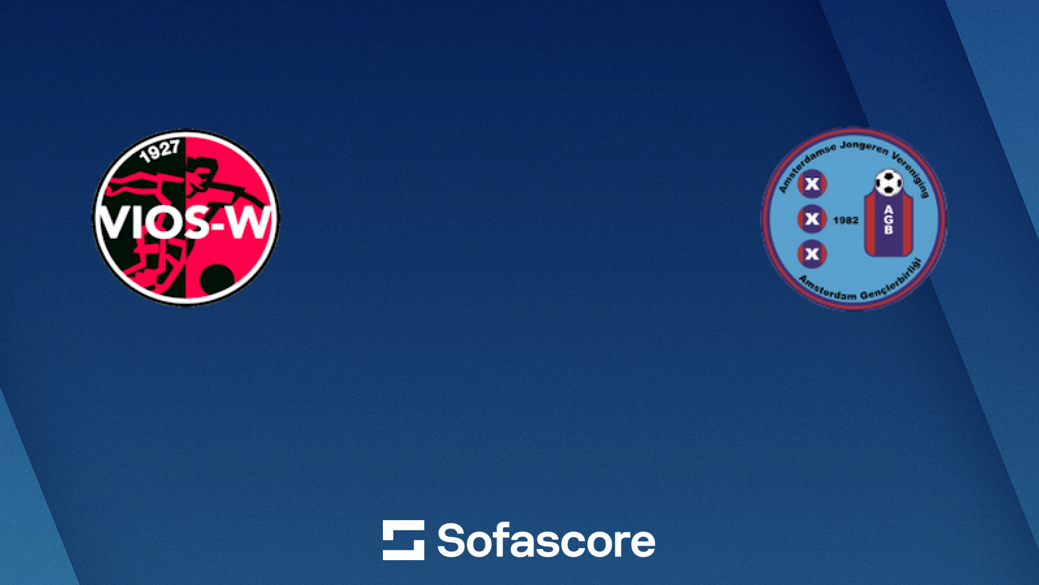 VV VIOS-W vs VV AGB Amsterdam live score, H2H and lineups | Sofascore