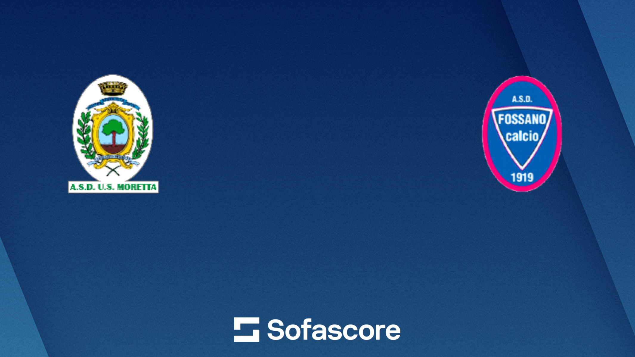 Moretta vs Fossano live score, H2H