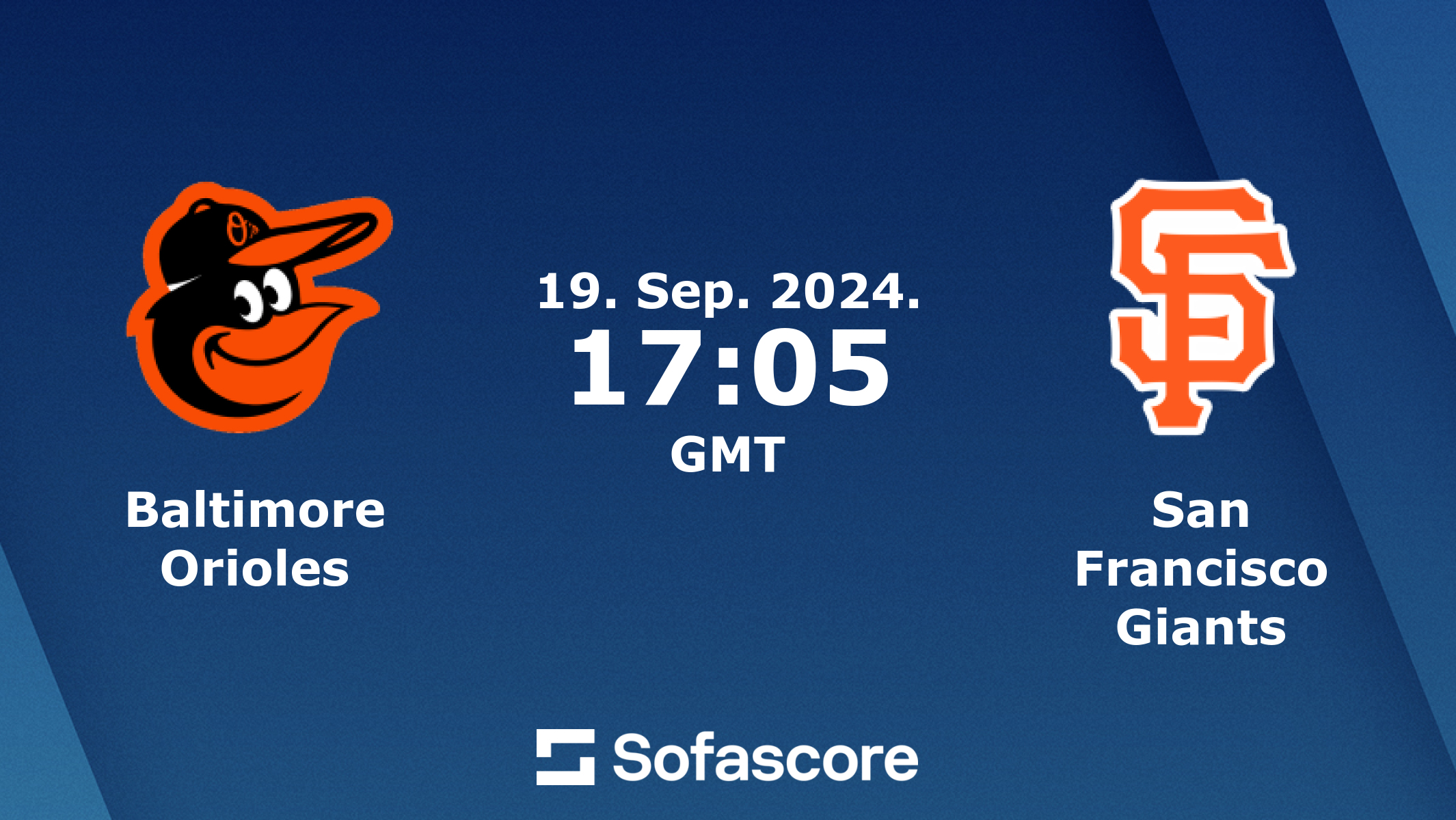 Orioles vs Giants live score & predictions Sofascore