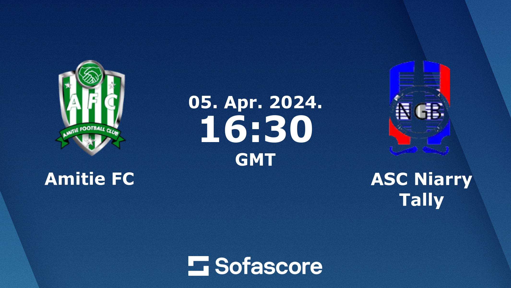 Amitie FC - ASC Niarry Tally en vivo, resultados H2H | Sofascore