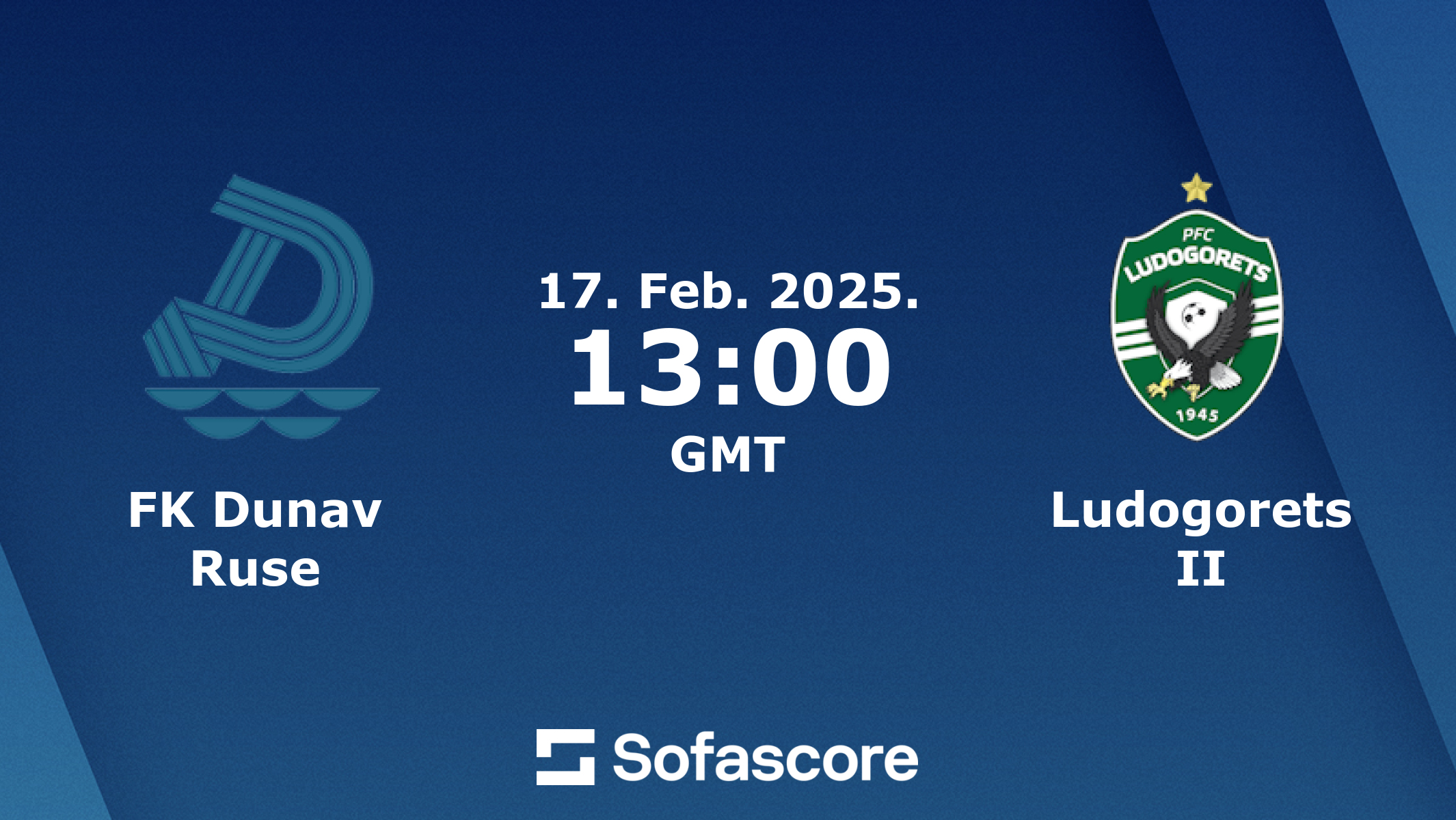 FK Dunav Ruse vs Ludogorets II live score, H2H and lineups | Sofascore