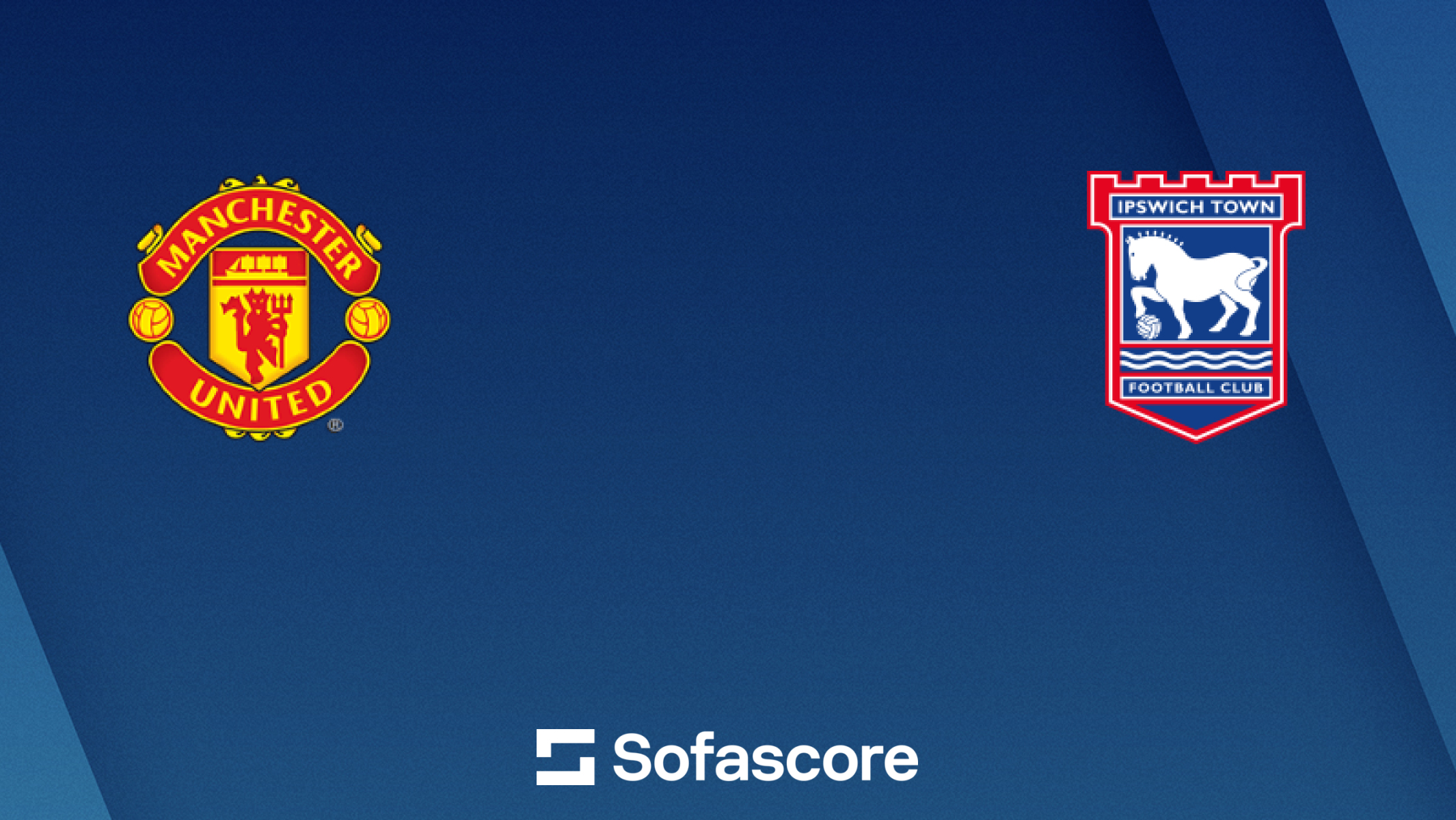Manchester United vs Ipswich Town live score, H2H and lineups Sofascore