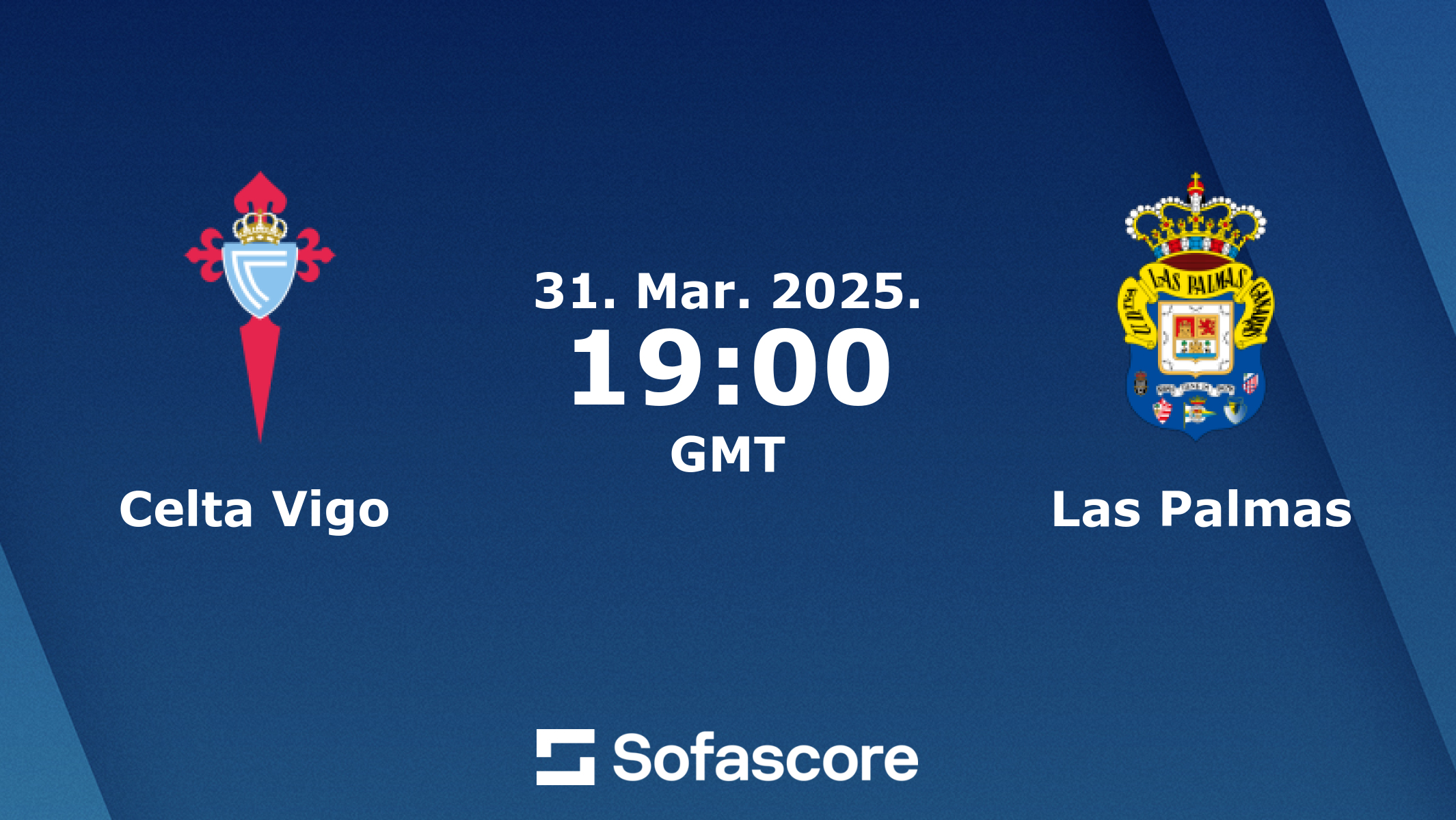 las palmas vs celta vigo head to head stats and past results