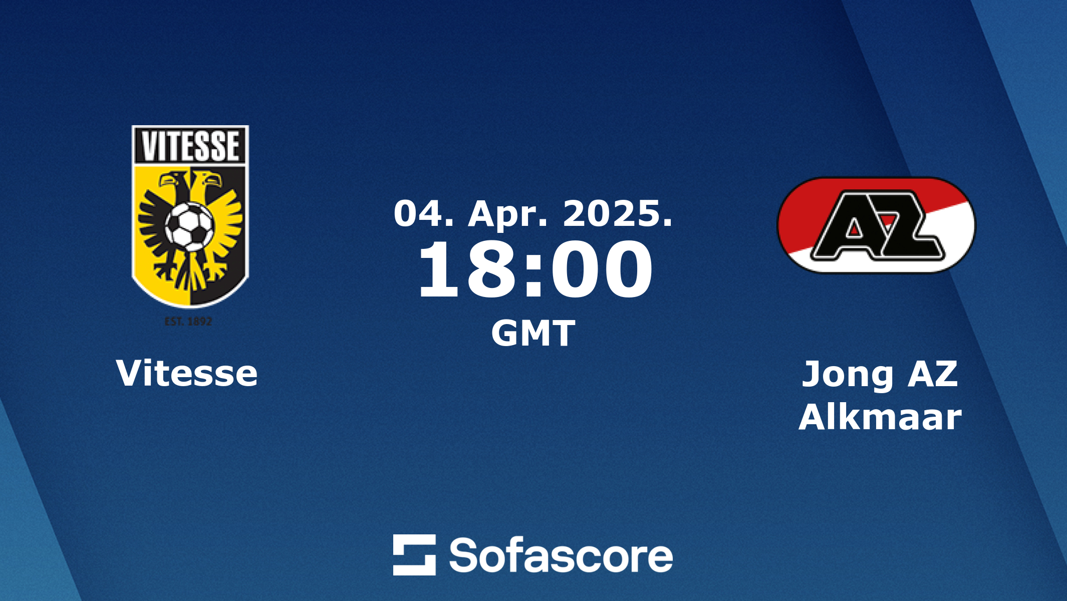 Vitesse vs Jong AZ Alkmaar live score, H2H and lineups | Sofascore