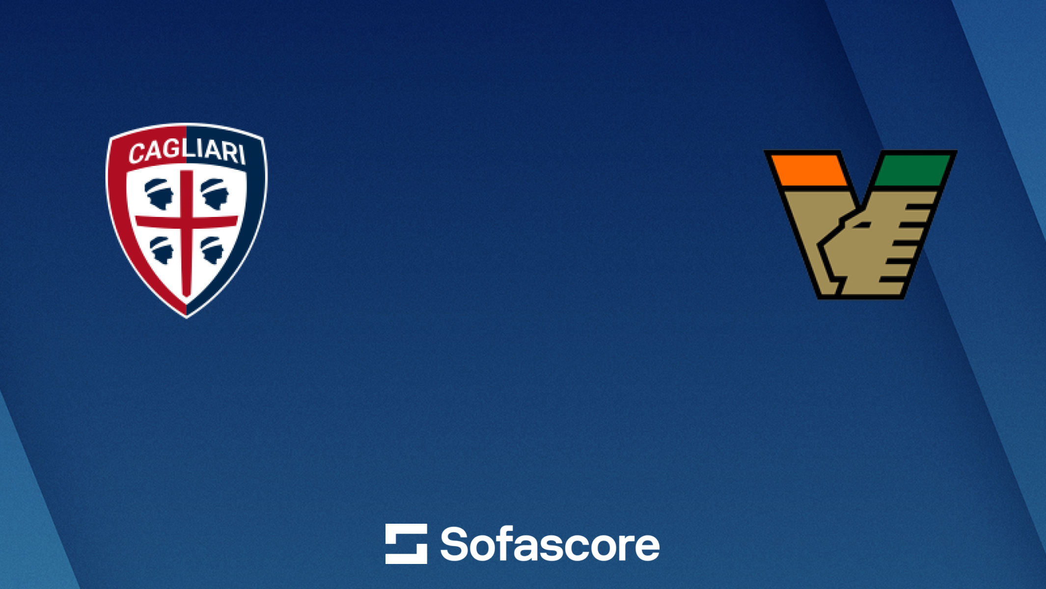 Cagliari vs Venezia live score, H2H and lineups | Sofascore, image size:2130x1200