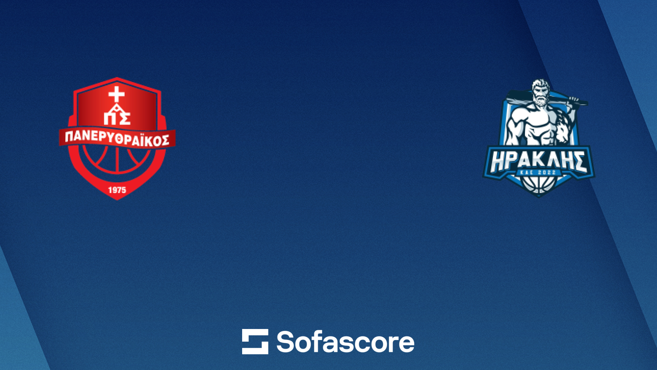 Panerythraikos Iraklis BC live score, video stream and H2H results ...