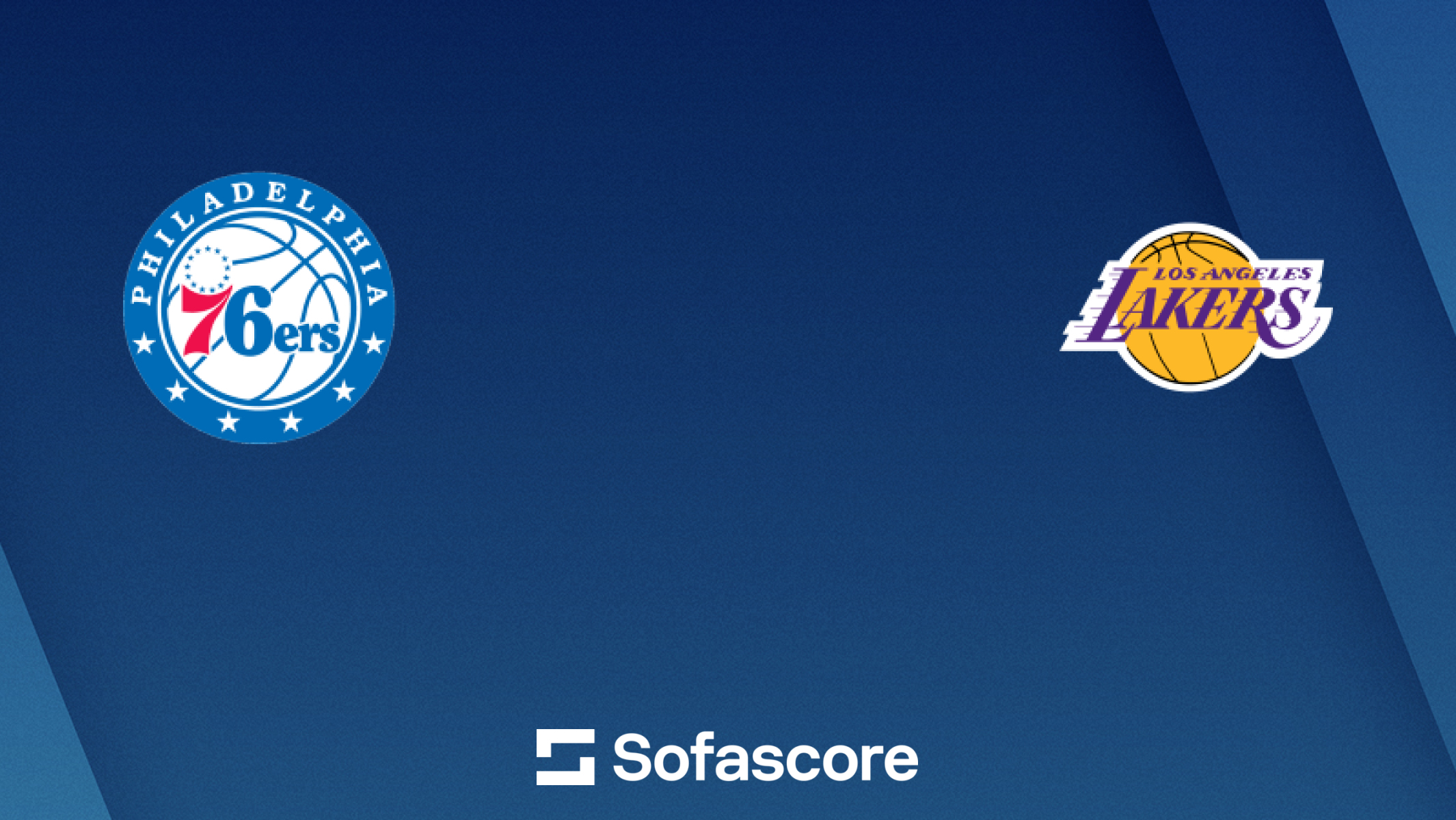 76ers vs Lakers scores & predictions | Sofascore