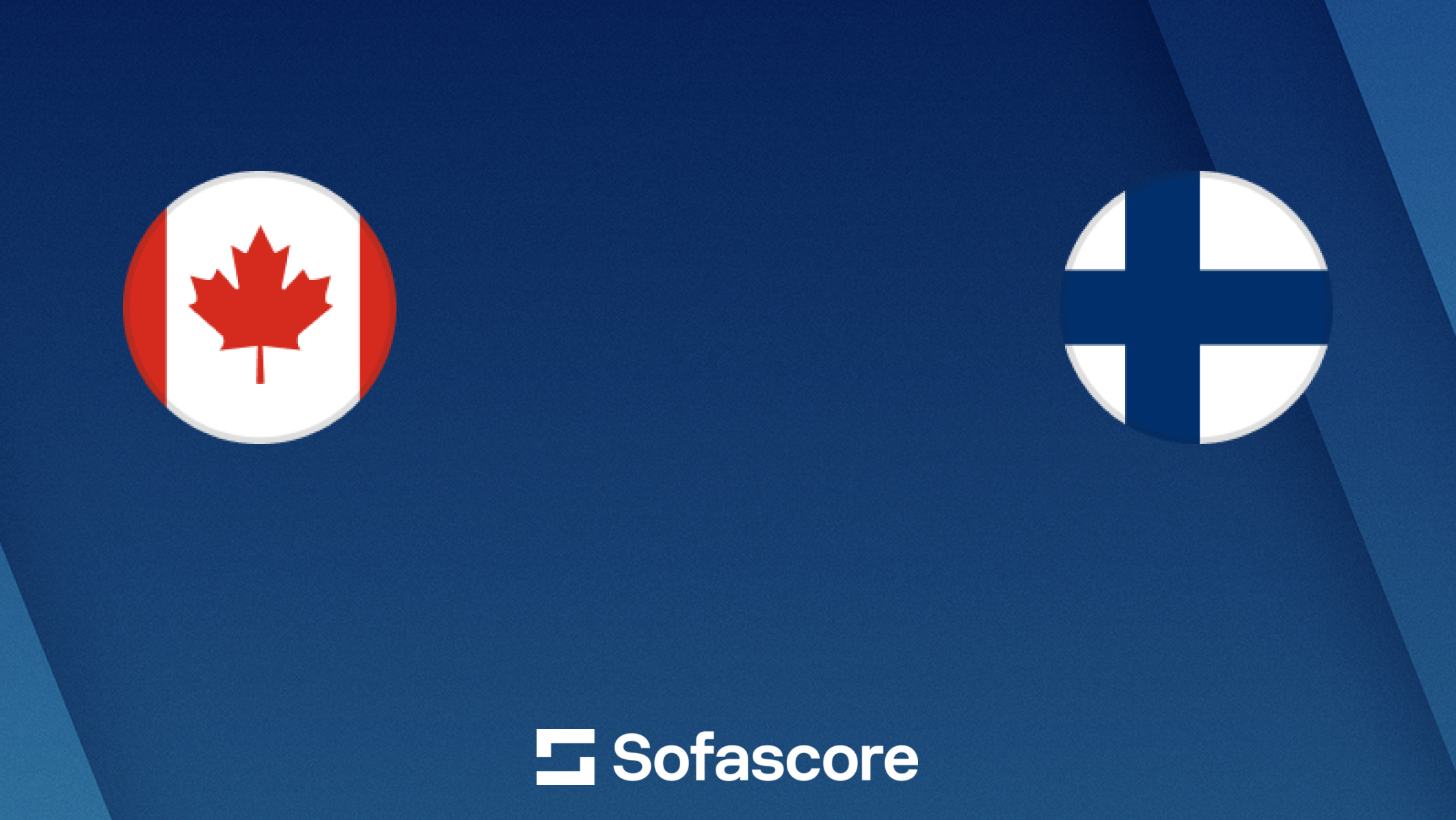 CANADA VS FINLAND FINAL SCORE RESULTS CANADIANS SECURE visual data 4