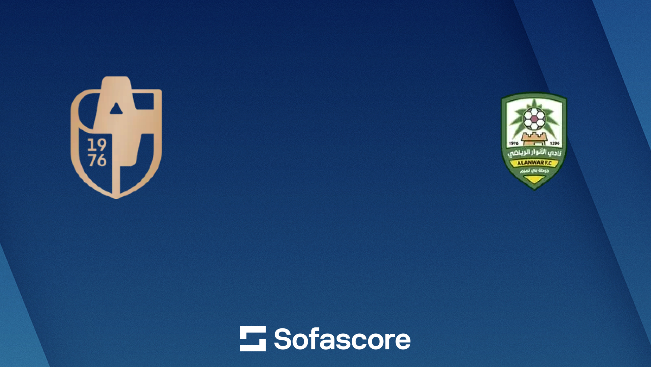 Al-Diraiyah Club vs Al-Anwar FC live score, H2H and lineups | Sofascore