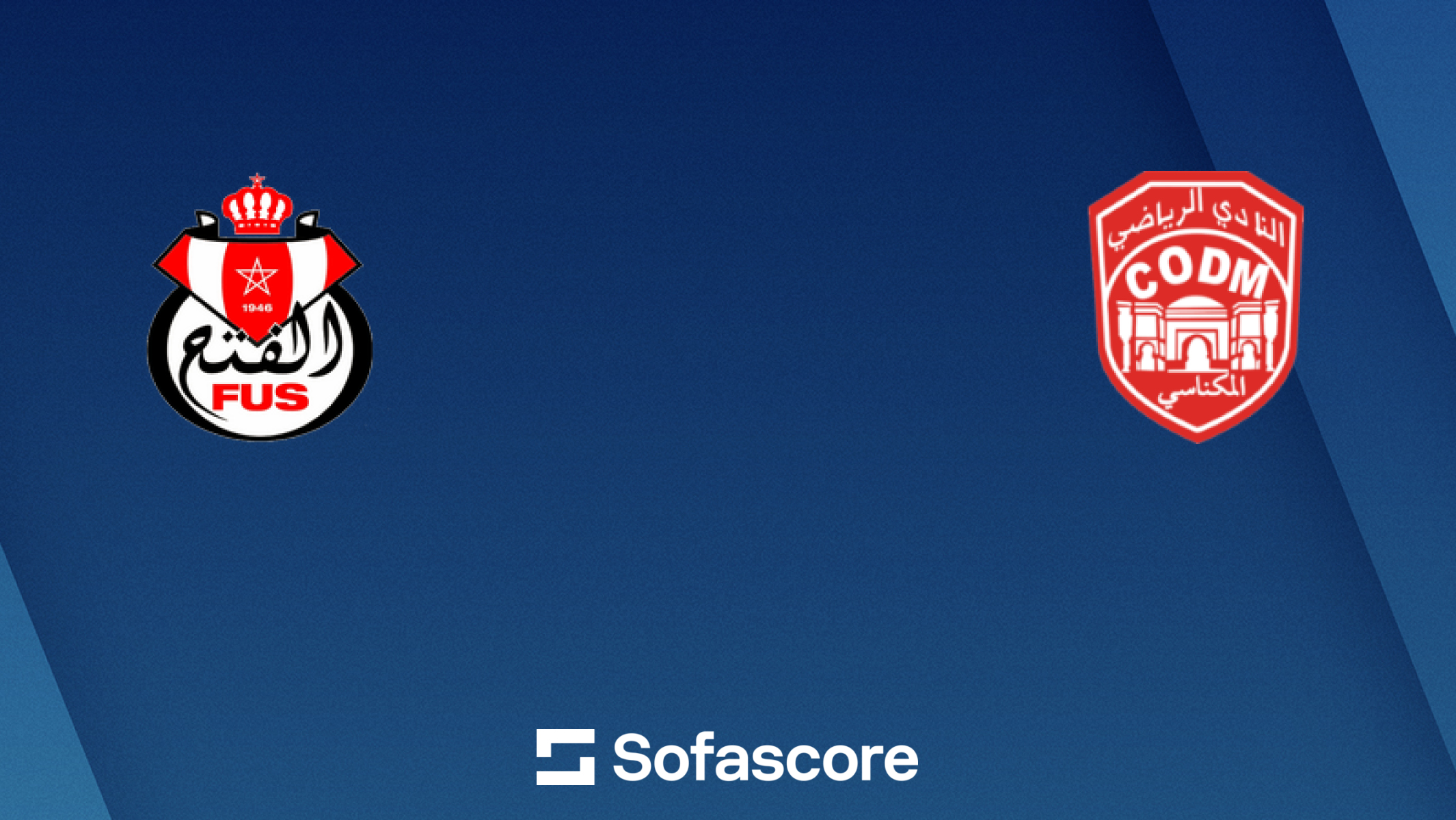 Fath Union Sport vs CODM Meknès live score, H2H and lineups | Sofascore