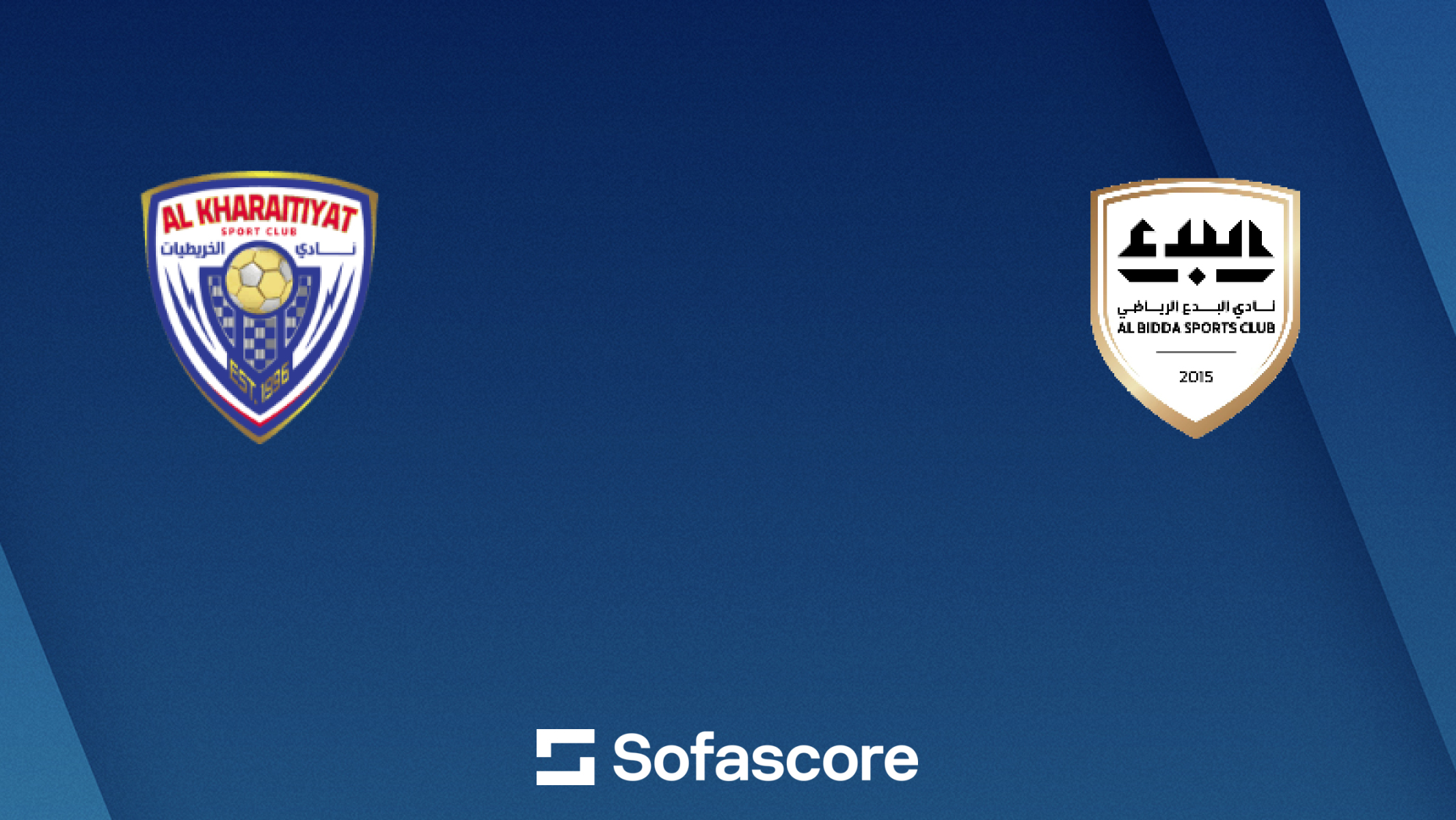 Al Kharaitiyat SC vs Al Bidda SC live score, H2H and lineups Sofascore