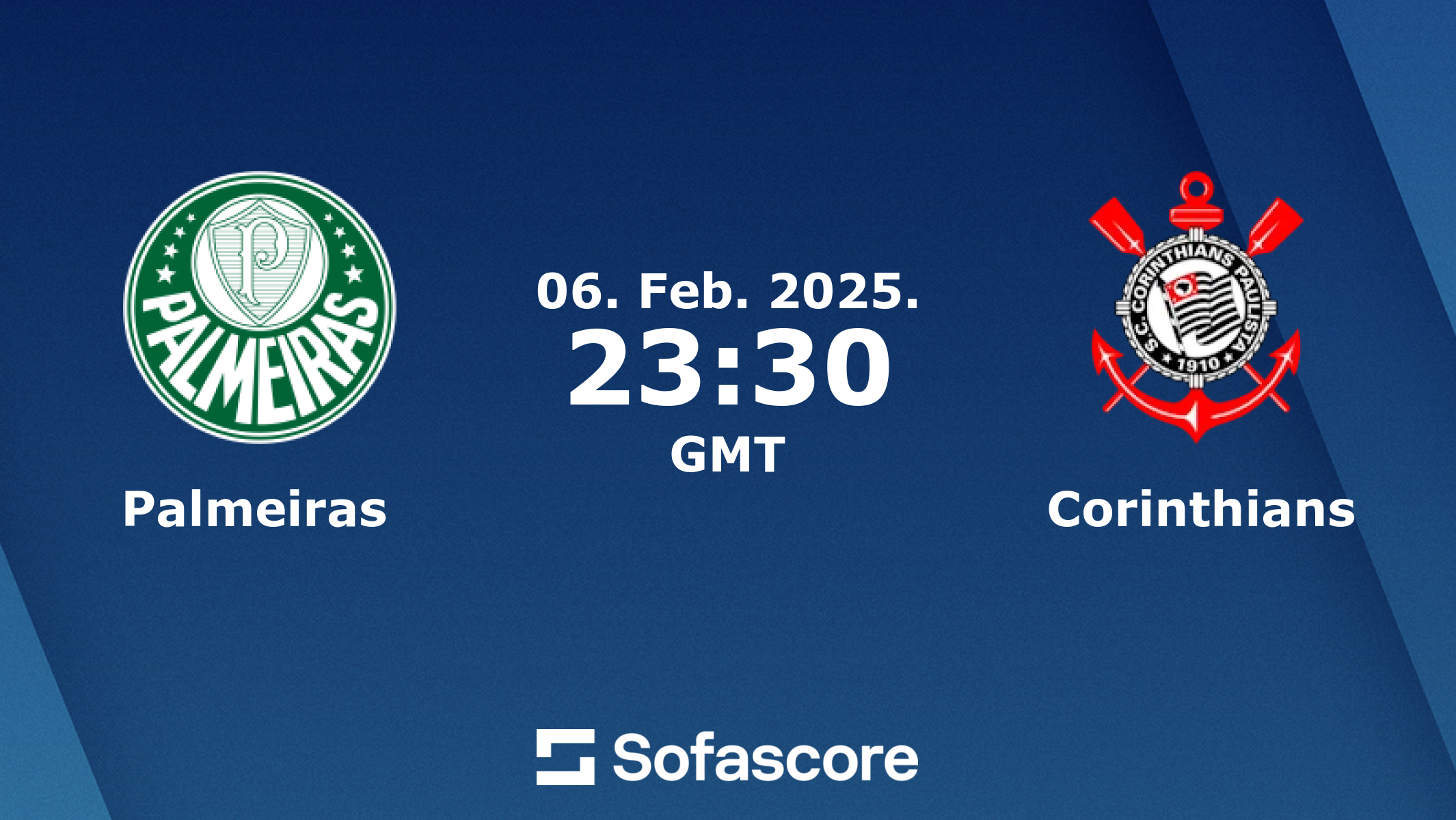 Palmeiras vs Corinthians live score, H2H and lineups | Sofascore 