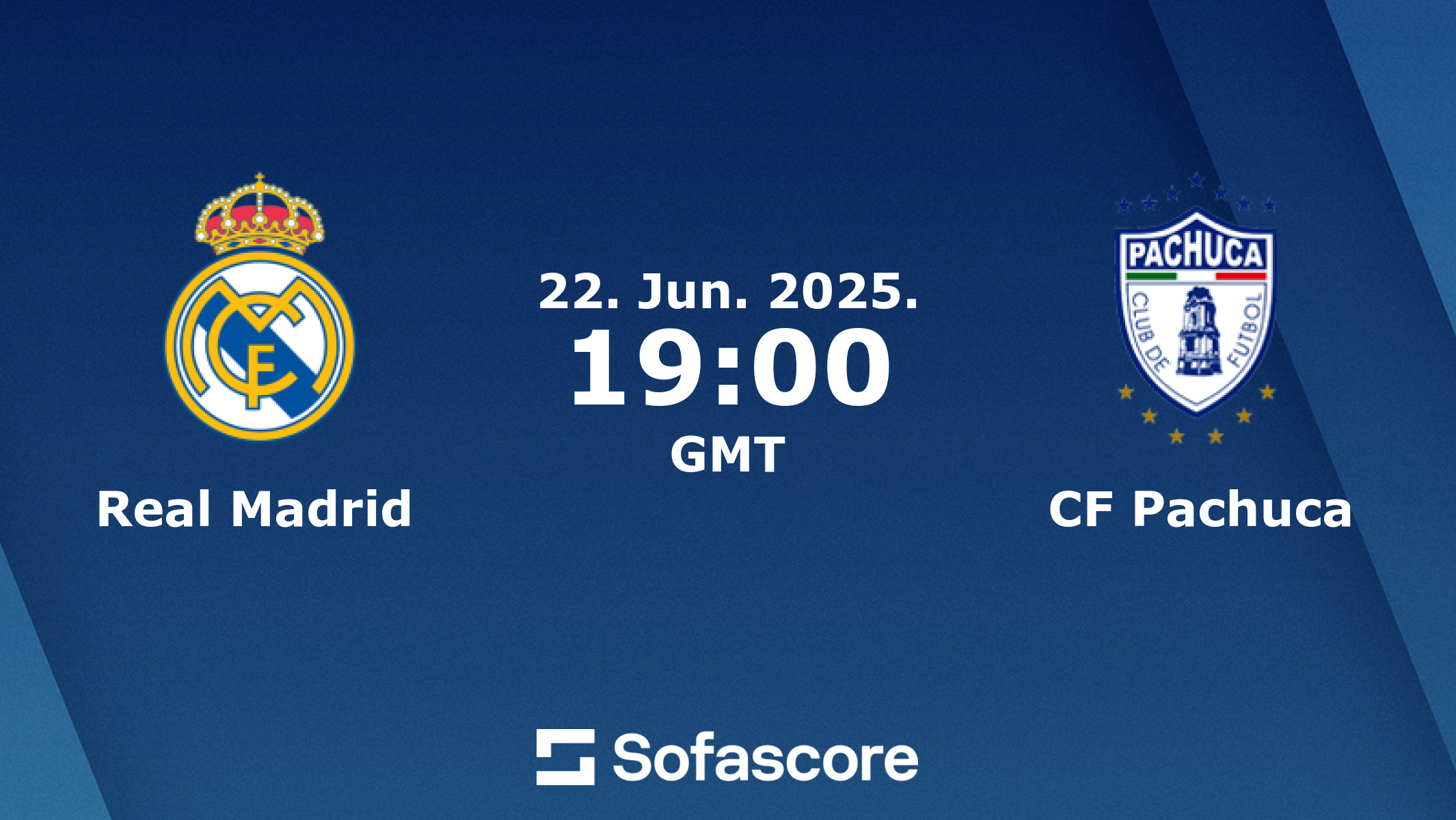 Real Madrid vs CF Pachuca live score, H2H and lineups Sofascore