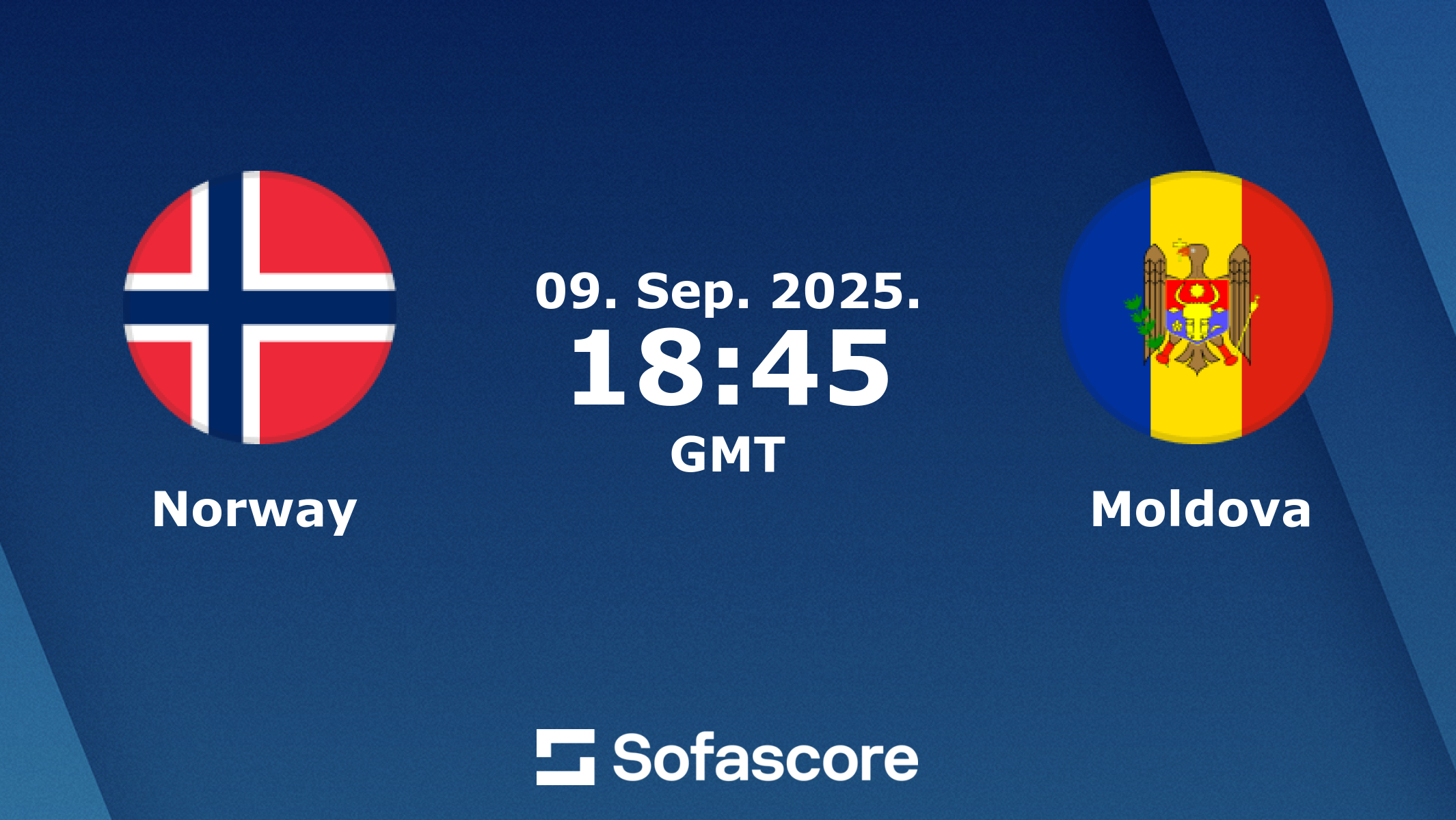 Norway vs Moldova lineup