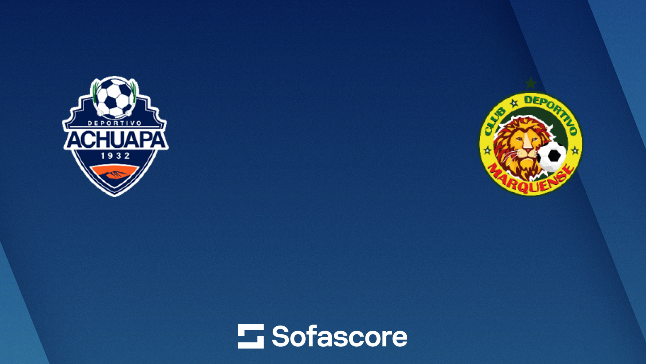 Deportivo Achuapa vs CD Marquense live score, H2H and lineups | Sofascore