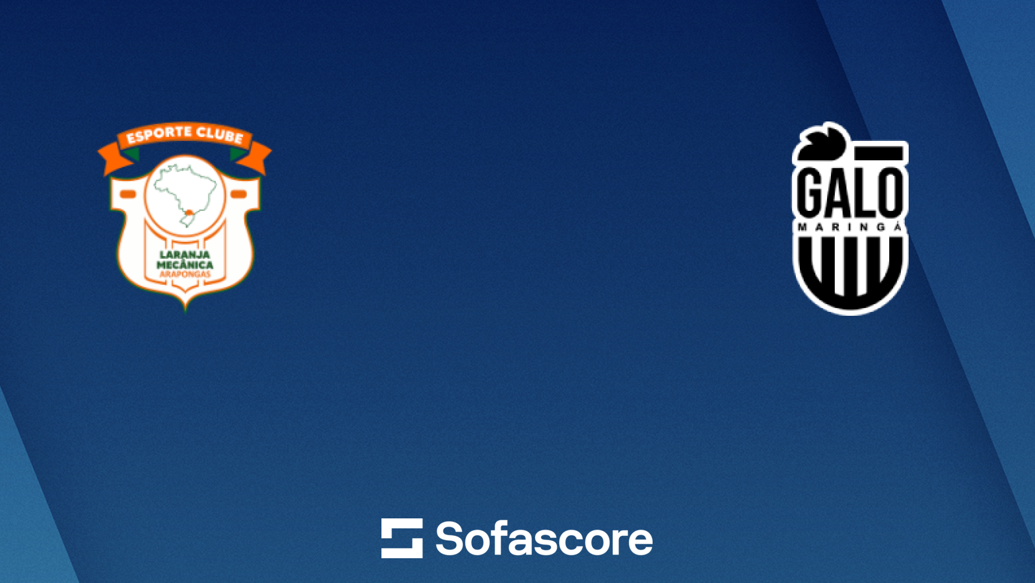 EC Laranja Mecânica vs Galo Maringá live score, H2H and lineups | Sofascore