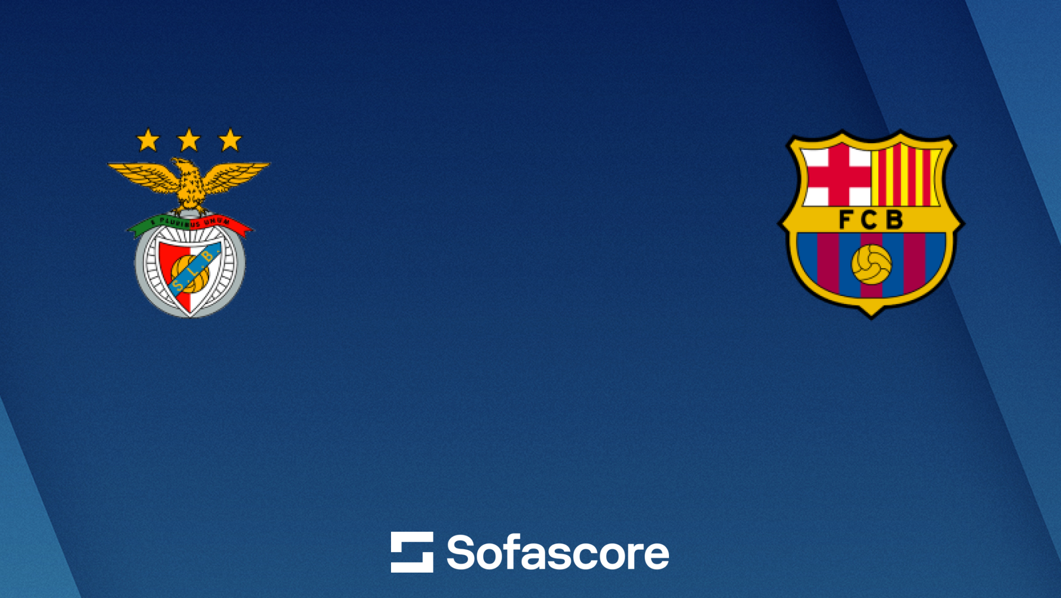 Benfica vs Barcelona live score, H2H and lineups | Sofascore