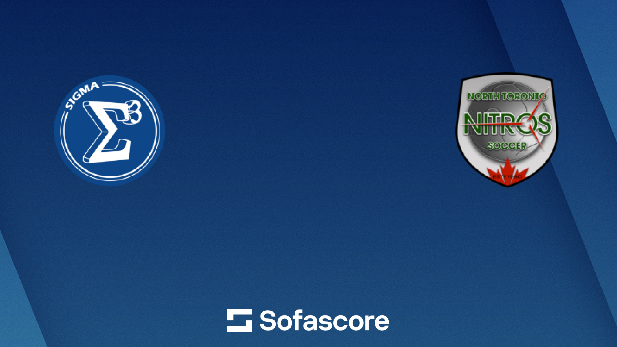 Sigma FC vs North Toronto Nitros live score, H2H and lineups | Sofascore