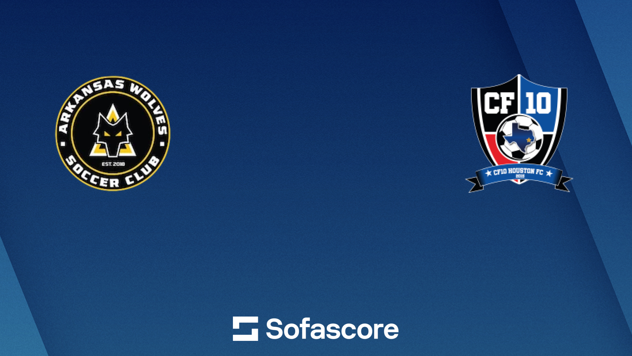 Arkansas Wolves FC vs CF10 Houston FC live score, H2H and lineups ...