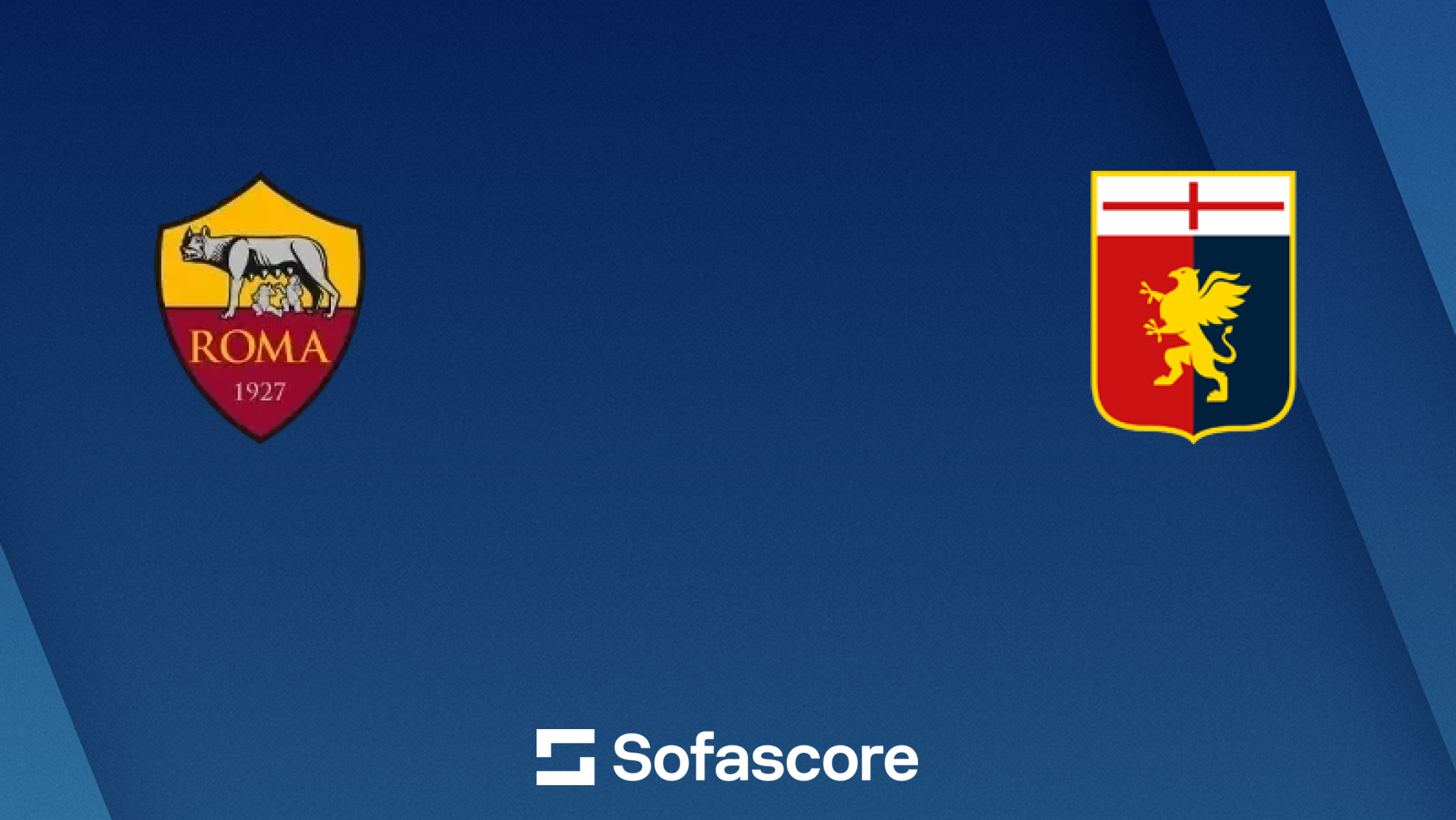 Roma vs Genoa live score, H2H and lineups | Sofascore, image size:2130x1200