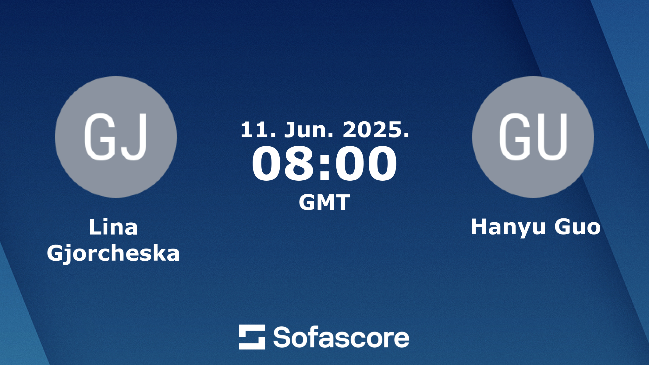 Lina Gjorcheska Hanyu Guo live score, video stream and H2H results ...