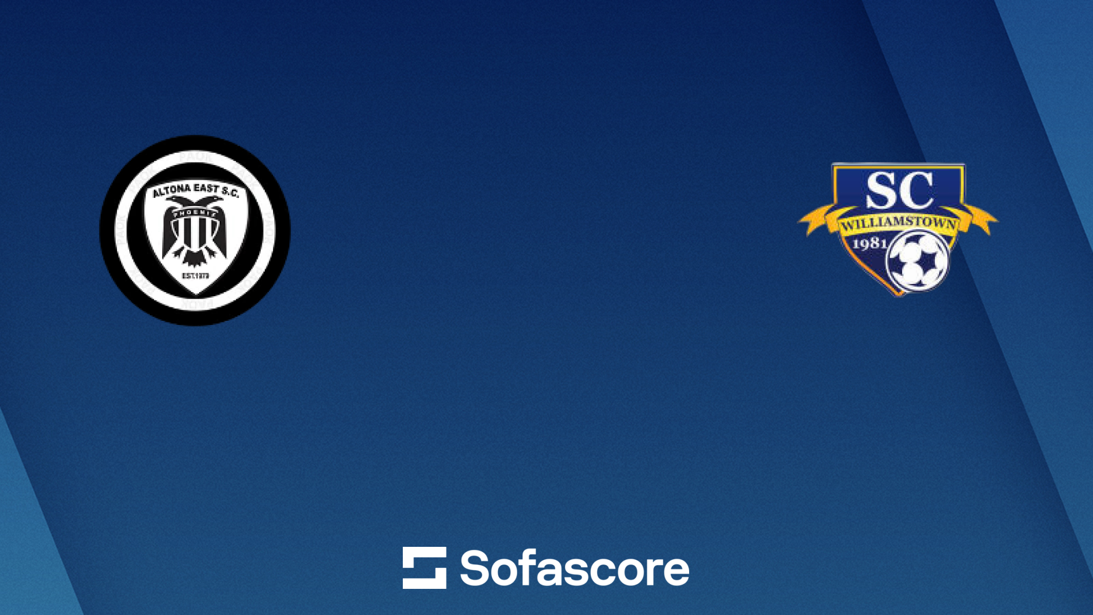 Altona East Phoenix SC vs Williamstown SC live score, H2H and lineups ...