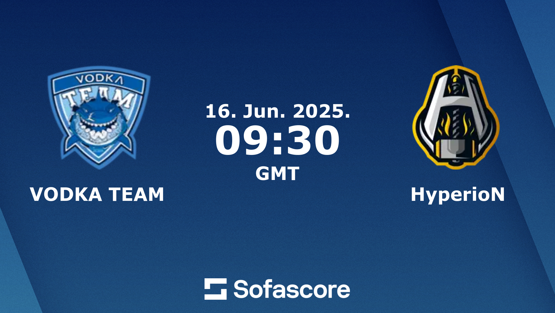 VODKA TEAM – HyperioN - Live score | Sofascore