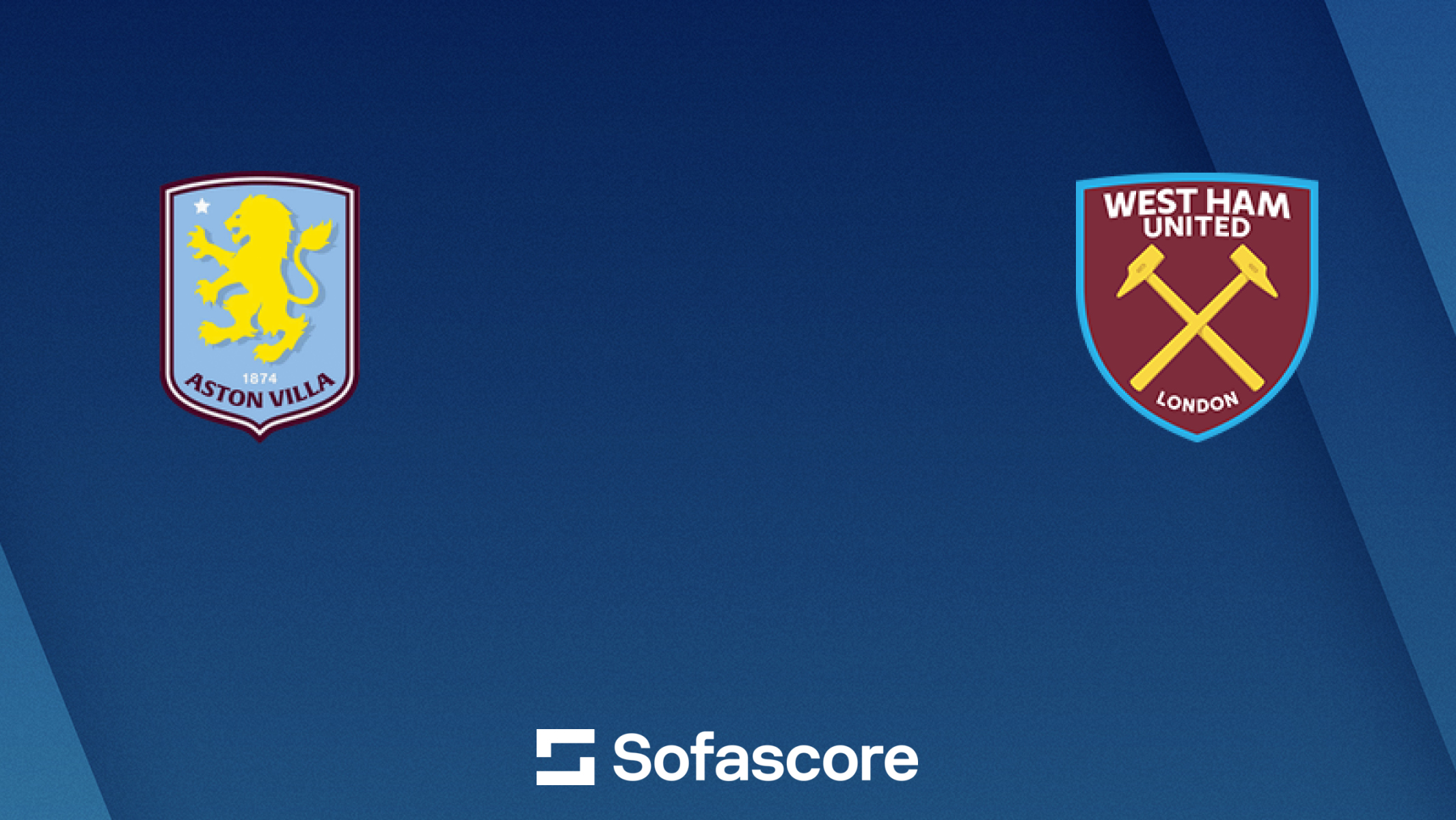 Aston Villa vs West Ham United 경기 공유 이미지