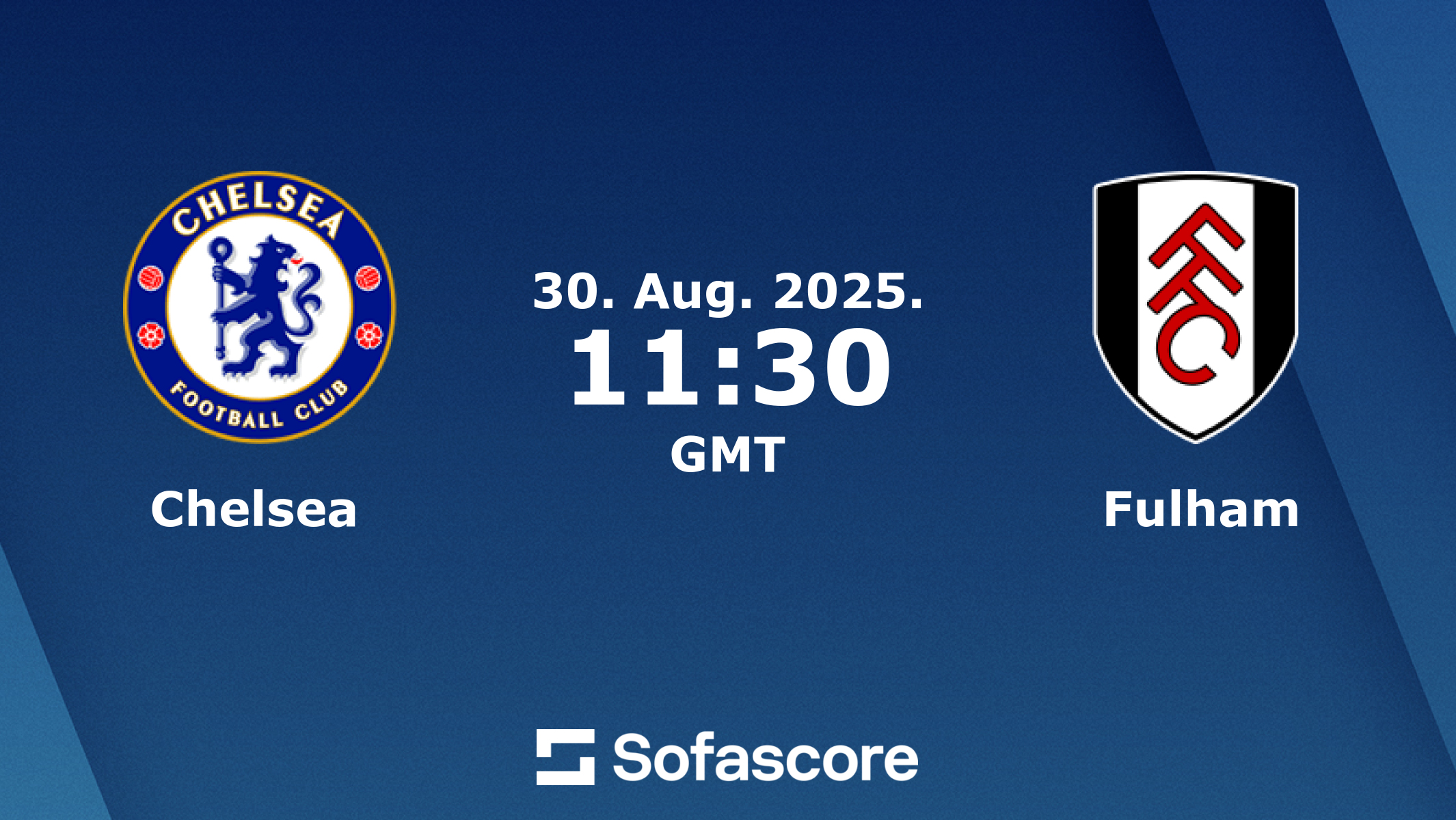 Chelsea vs Fulham live score, H2H and lineups | Sofascore