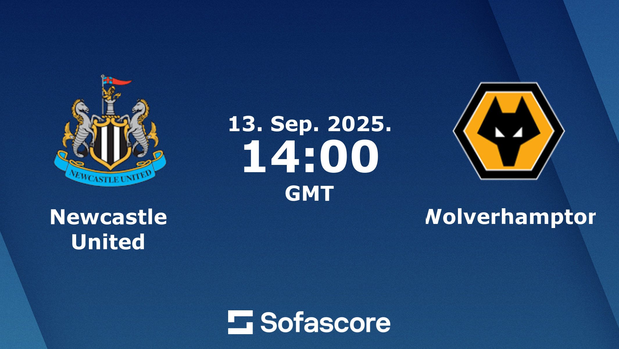Newcastle United vs Wolverhampton 포스터