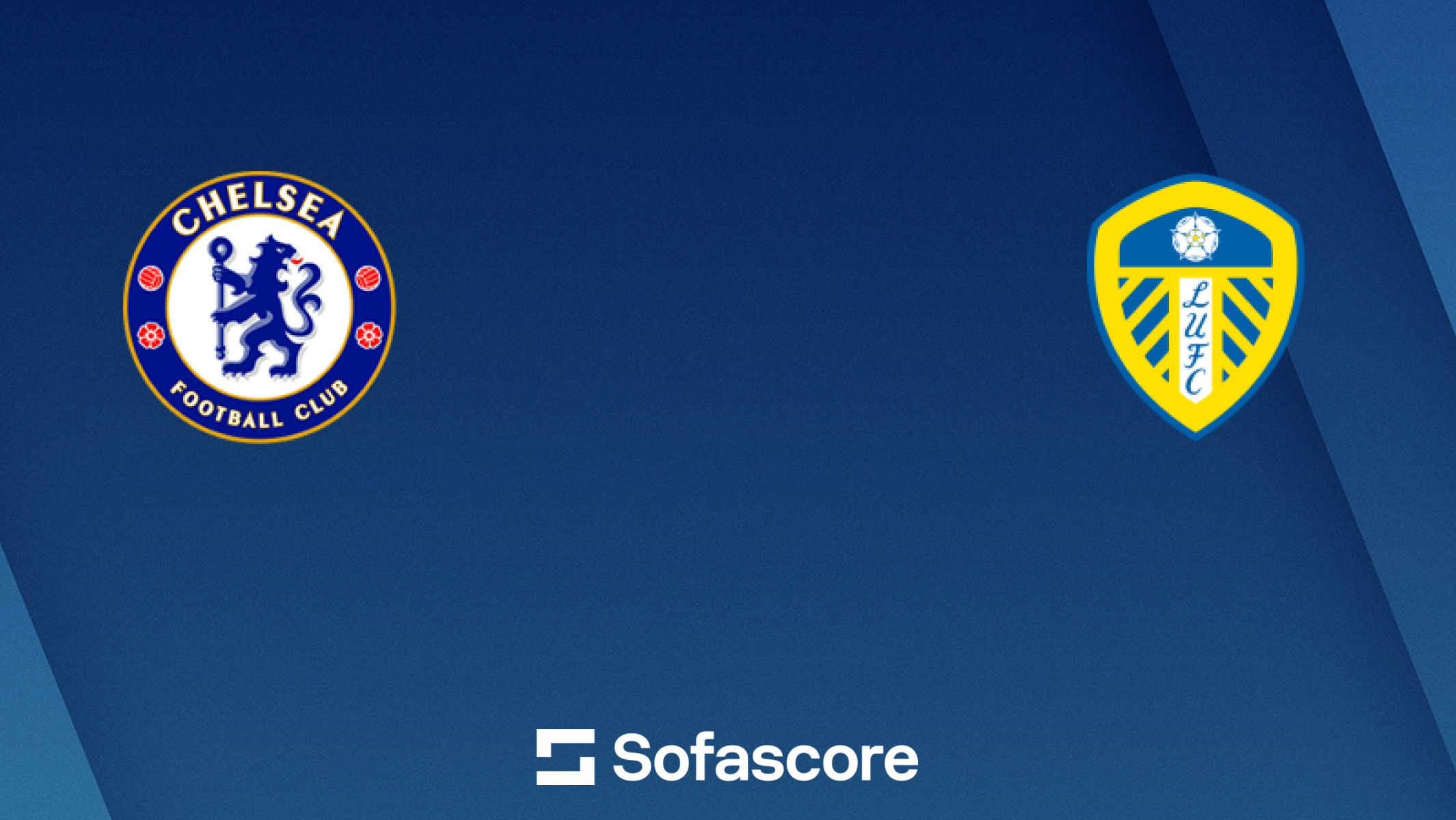 Chelsea vs Leeds United Sofascore 매치 이미지