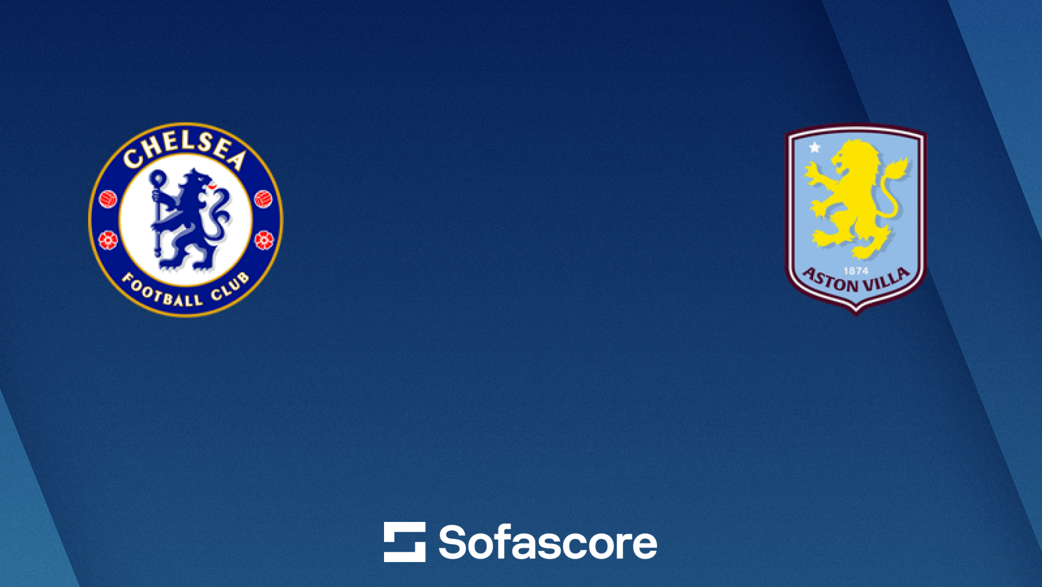 Chelsea vs Aston Villa Sofascore 이벤트 이미지