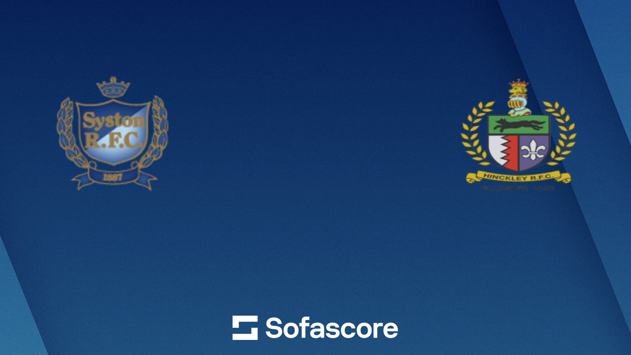Syston RFC Hinckley live score and H2H results - Sofascore