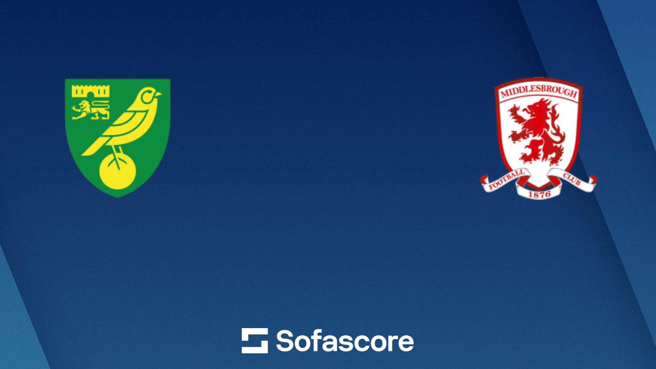 Norwich City vs Middlesbrough live score, H2H and lineups | Sofascore