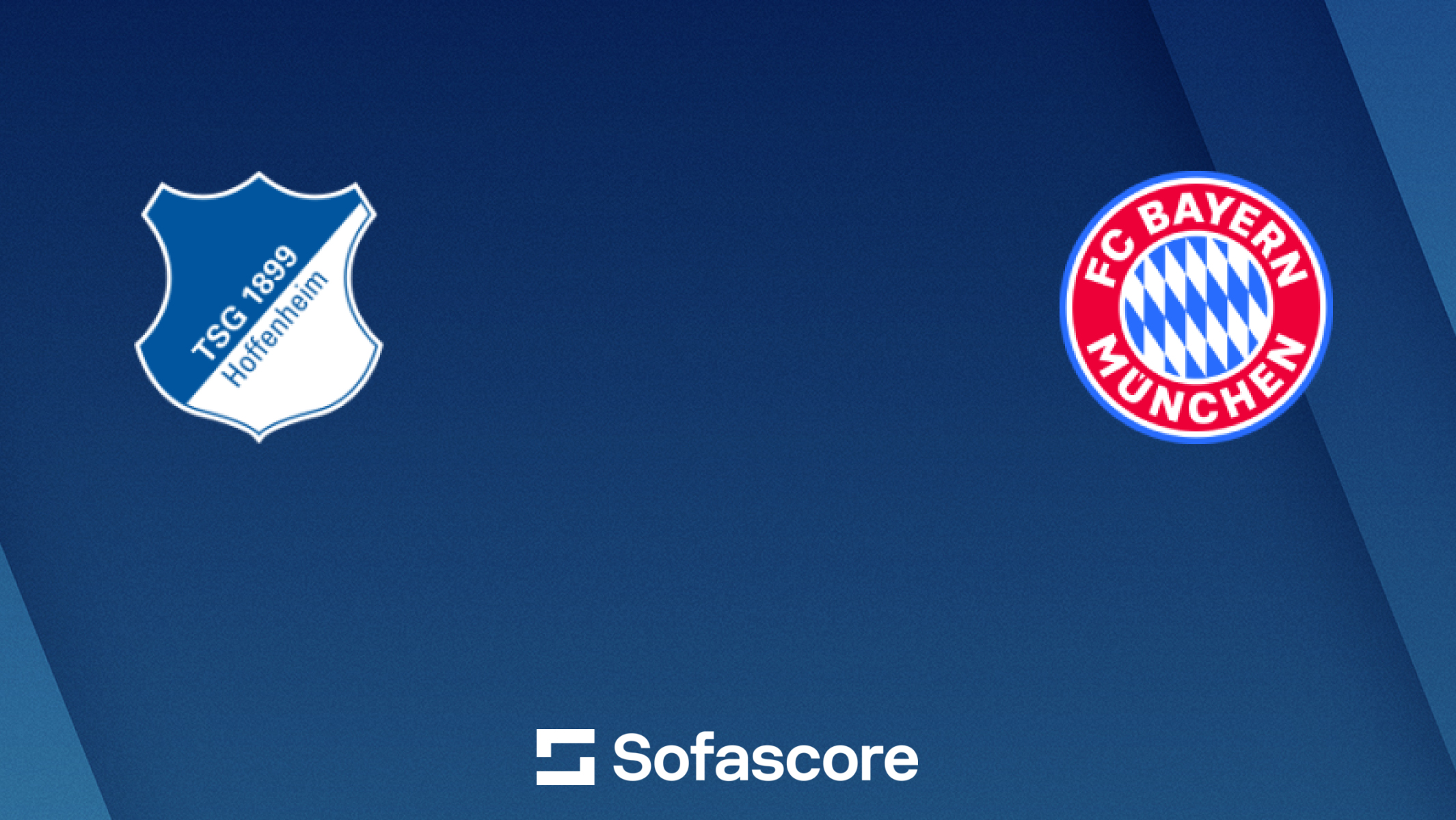 Hoffenheim vs Bayern 매치센터