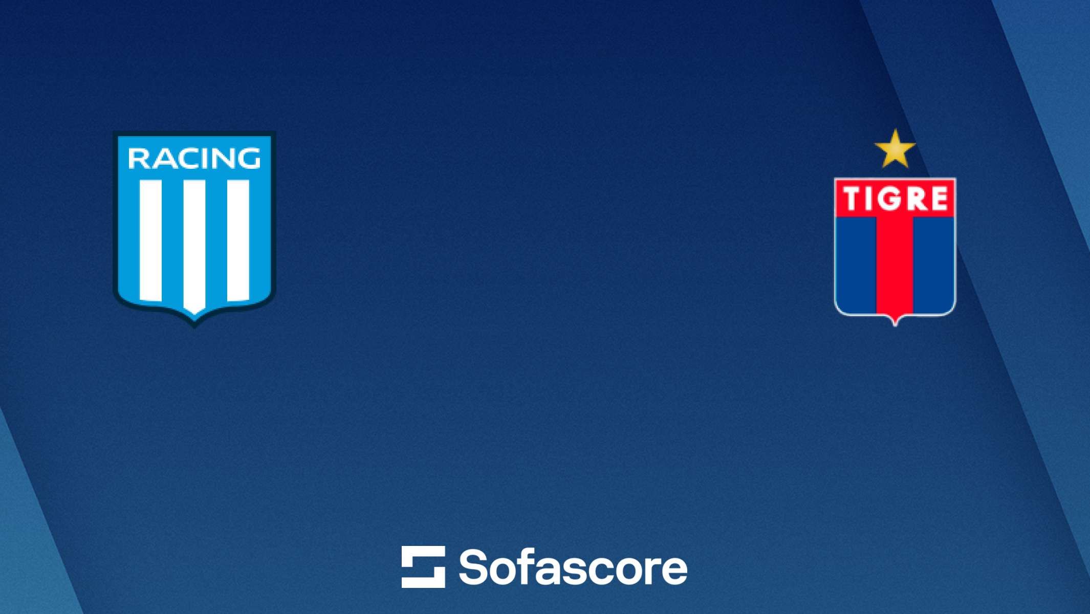 Racing Club vs Tigre live score, H2H and lineups | Sofascore