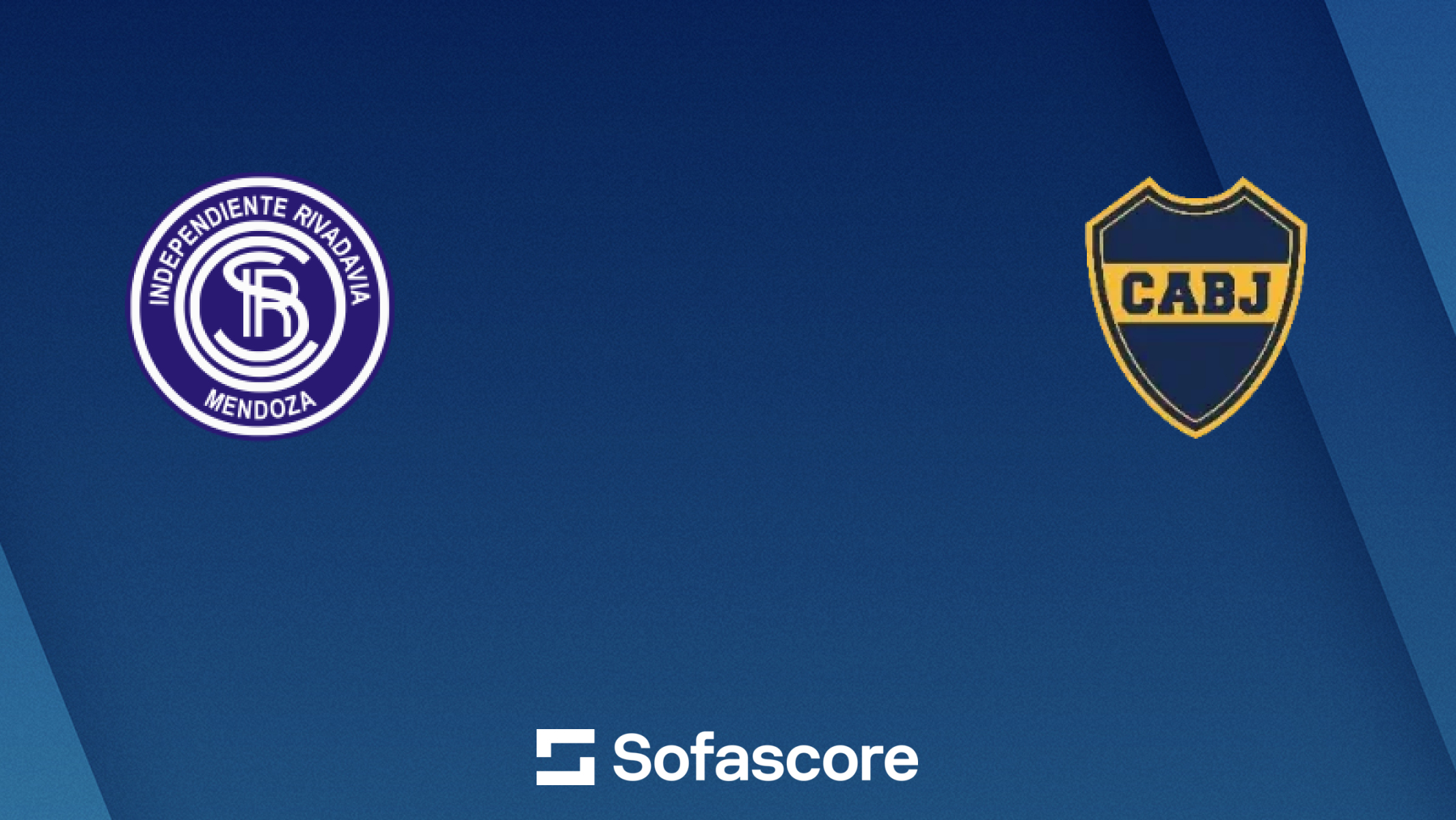 Independiente Rivadavia vs Boca Juniors live score, H2H and lineups