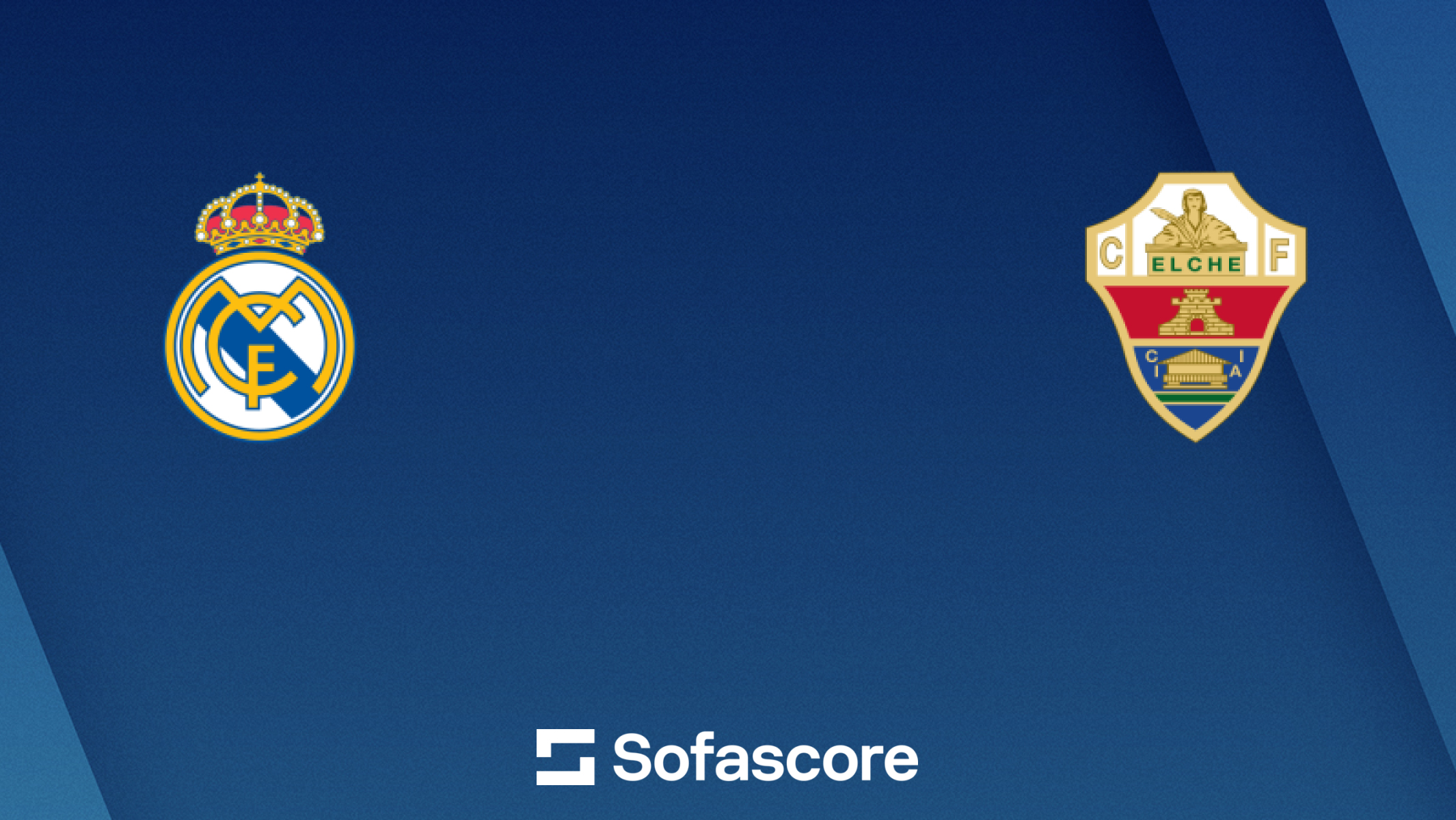 Real Madrid vs Elche Sofascore 공유 이미지