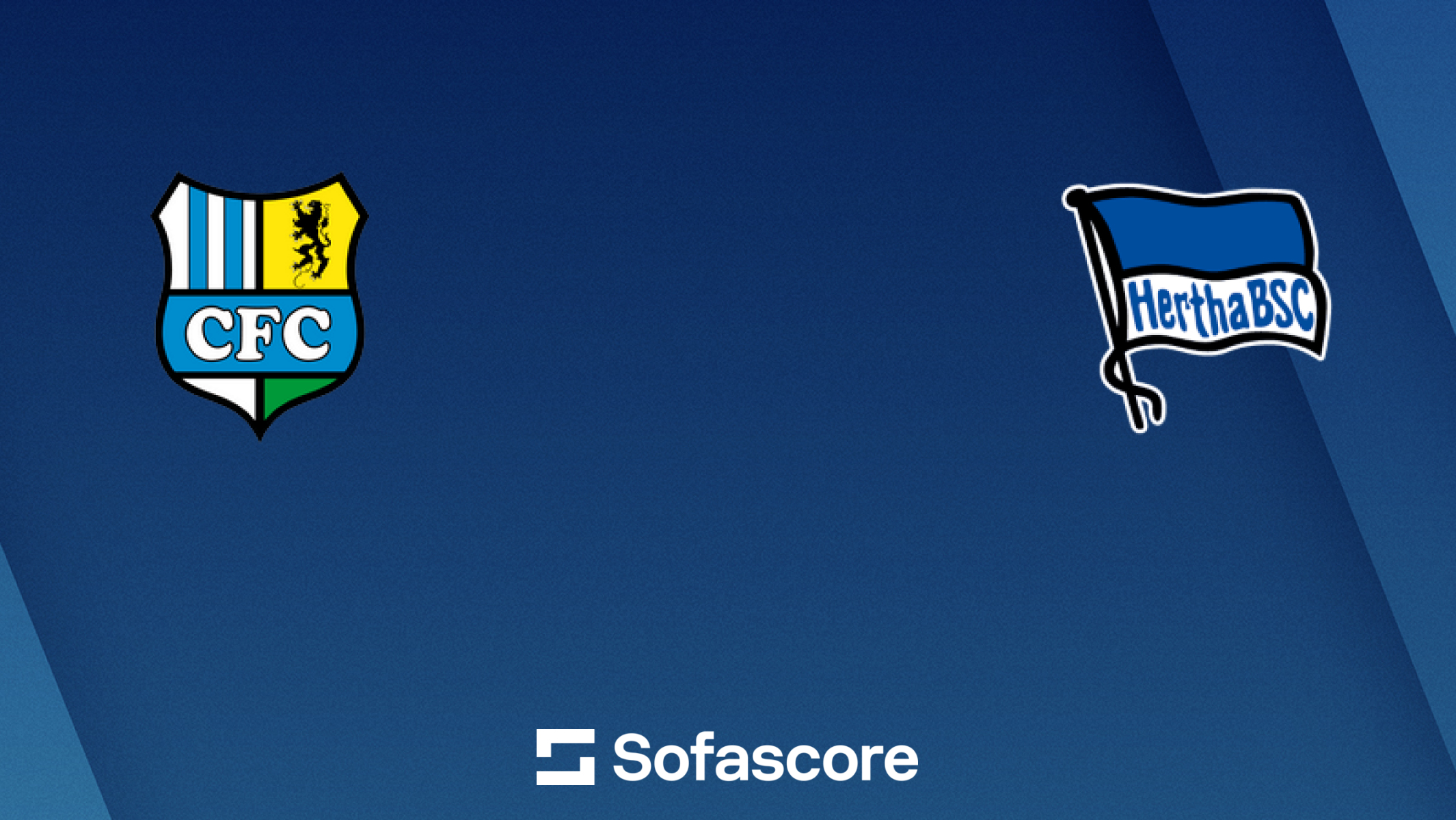 Chemnitzer FC vs Hertha BSC II U23 live score, H2H and lineups | Sofascore