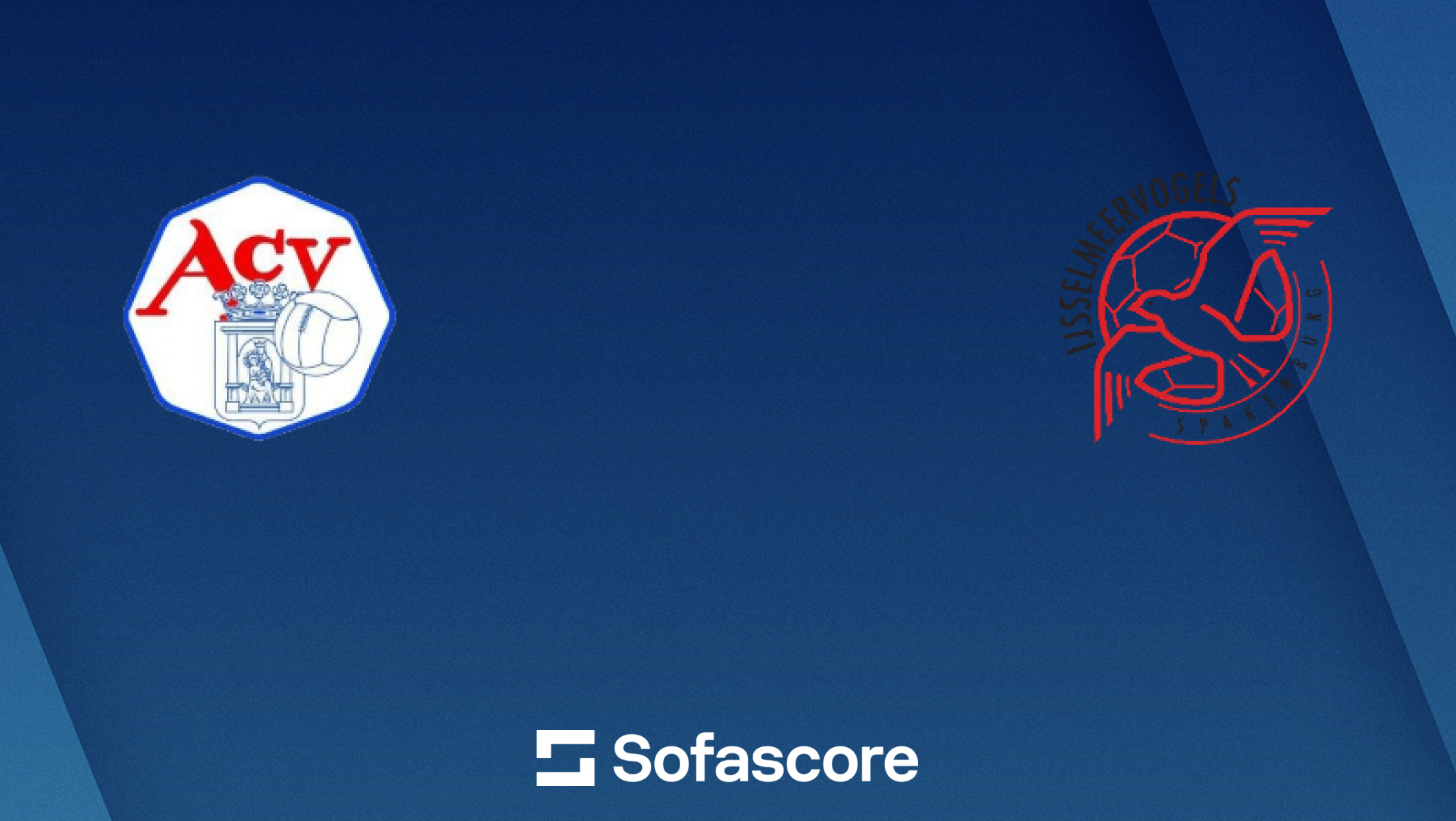ACV Assen vs VV IJsselmeervogels live score, H2H and lineups | Sofascore