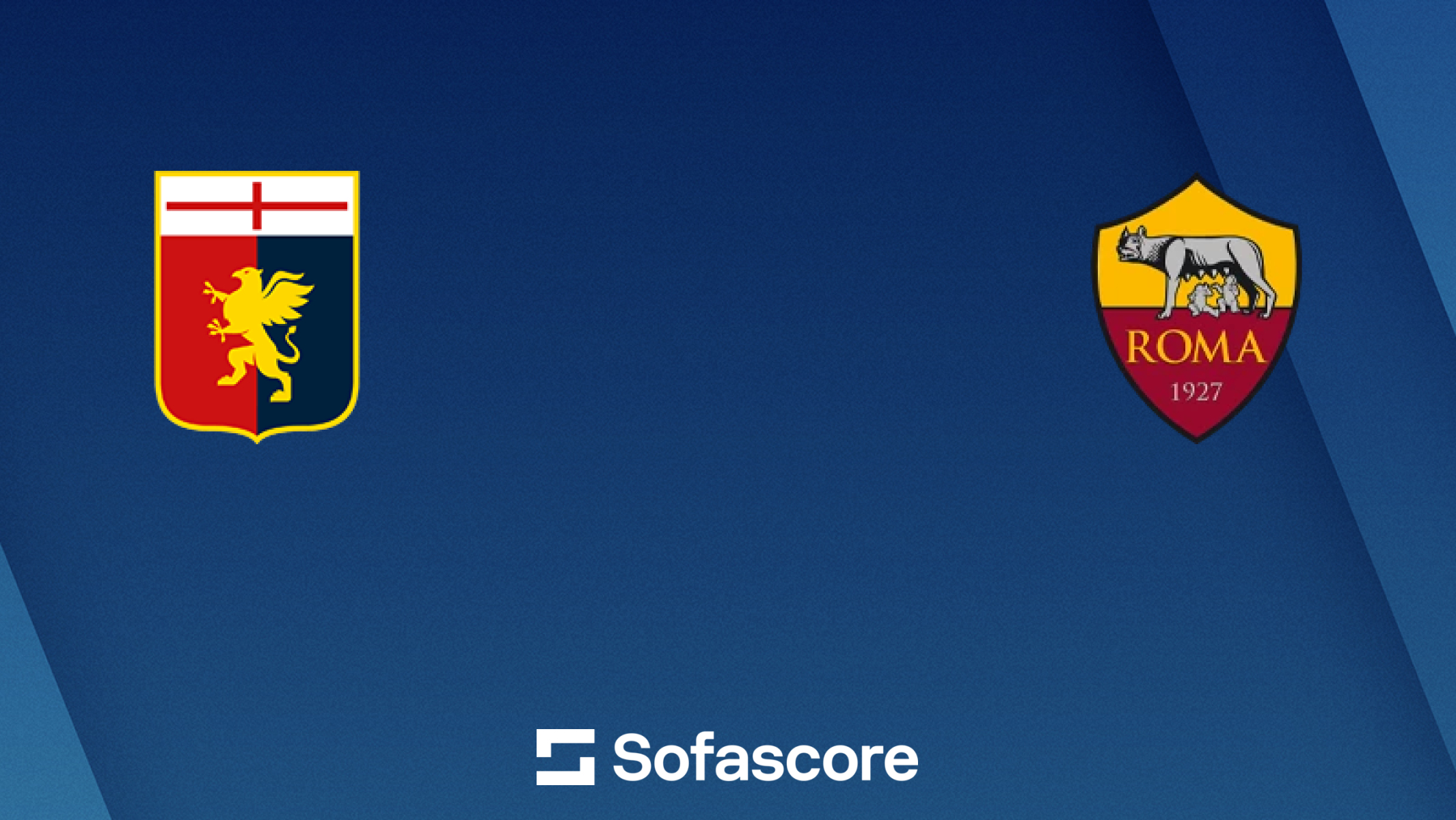Genoa vs AS Roma live score, H2H and lineups | Sofascore