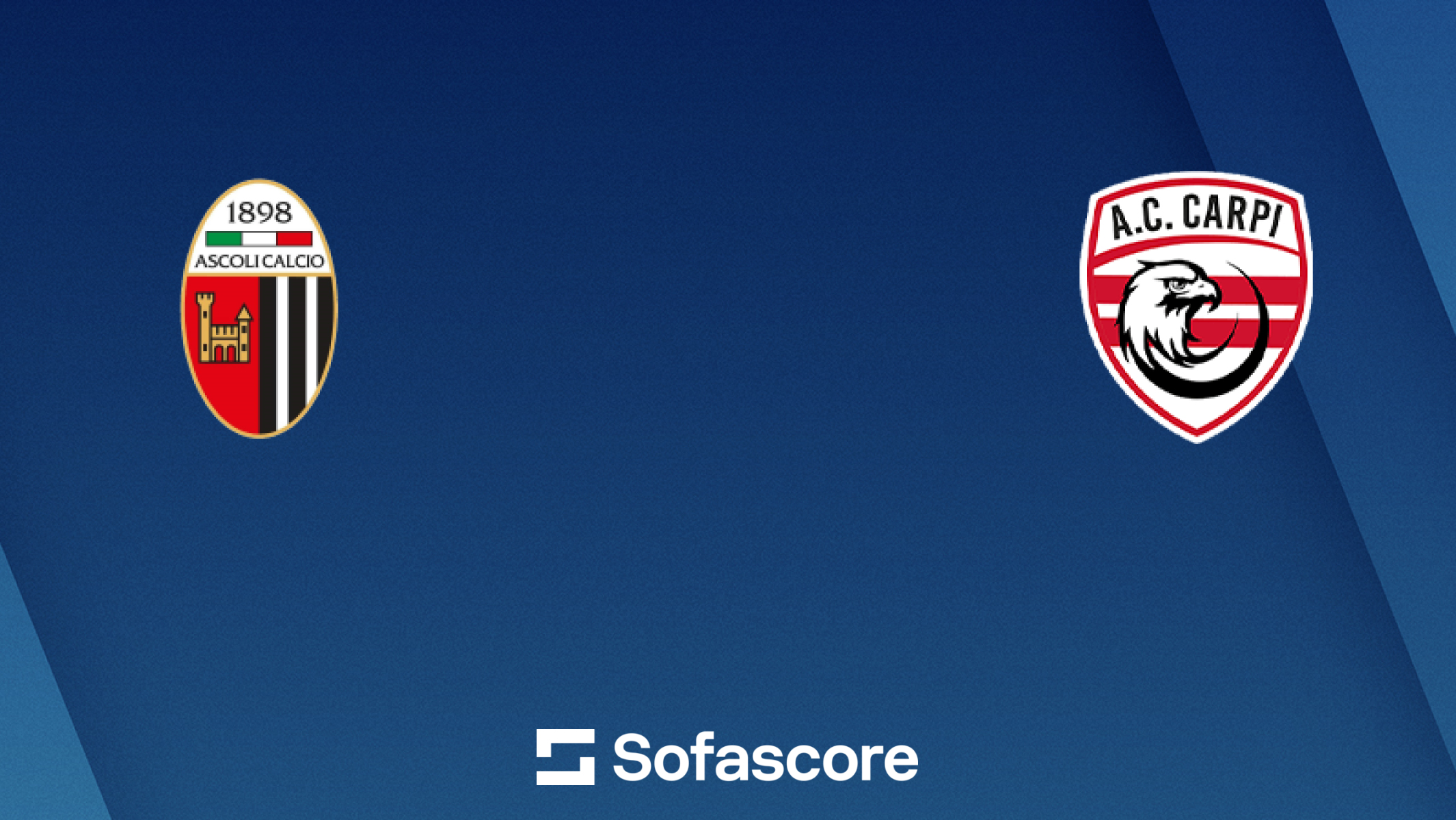 Ascoli vs Carpi live score, H2H and lineups | Sofascore, image size:2130x1200