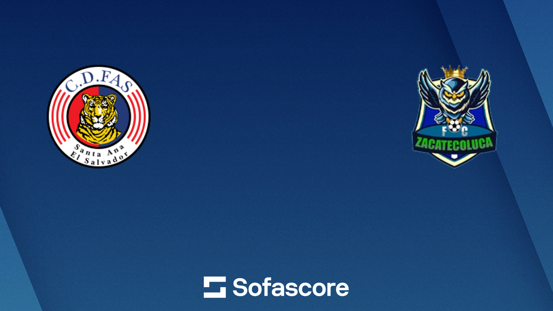 CD FAS - Zacatecoluca FC 比分直播和交战记录和首发阵容 | Sofascore