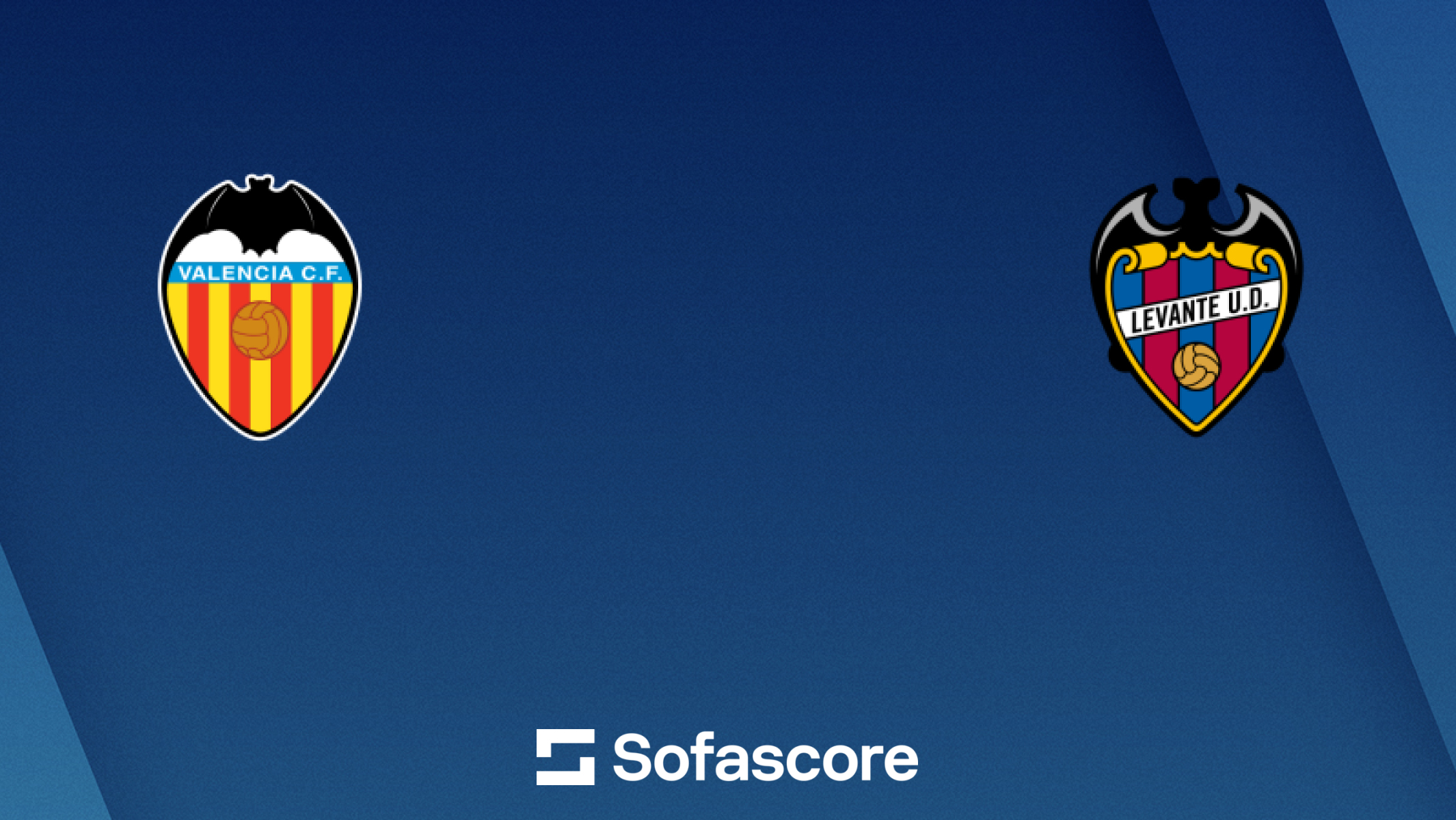 Valencia vs Levante UD live score, H2H and lineups | Sofascore