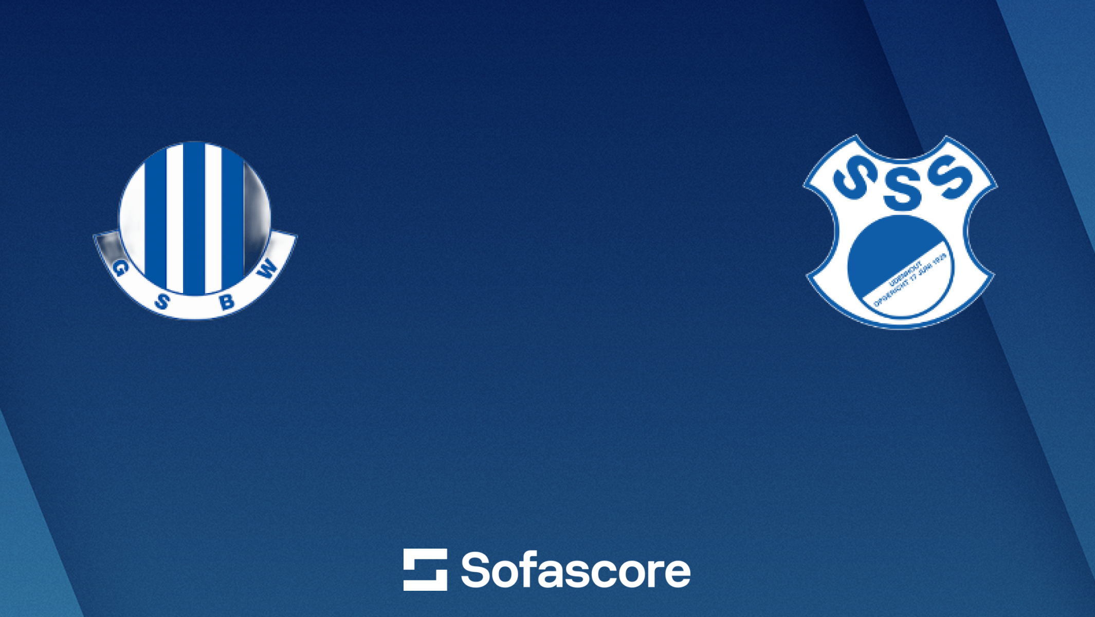 GSBW Goirle vs SV SSS live score, H2H and lineups | Sofascore