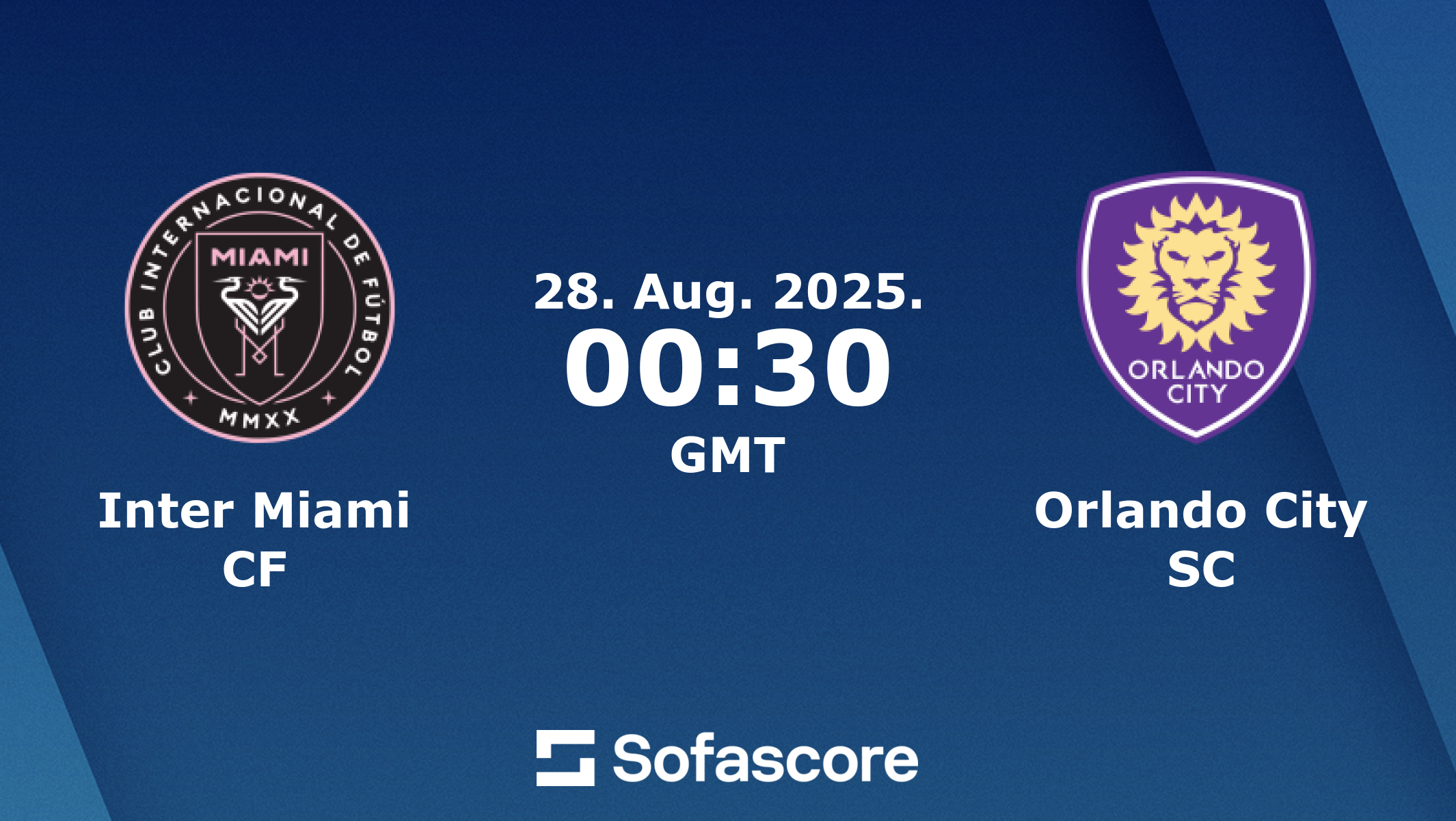Inter Miami CF vs Orlando City SC live score, H2H and lineups ...