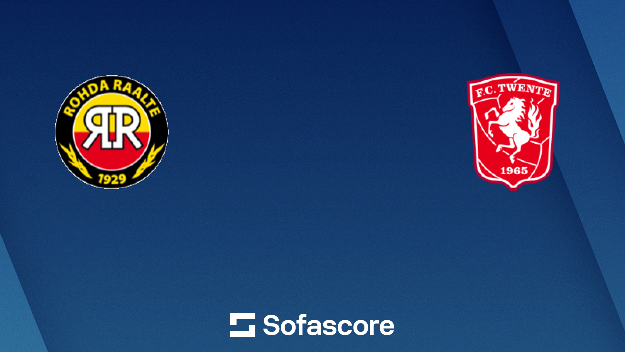RKSV Rohda Raalte vs FC Twente live score, H2H and lineups | Sofascore