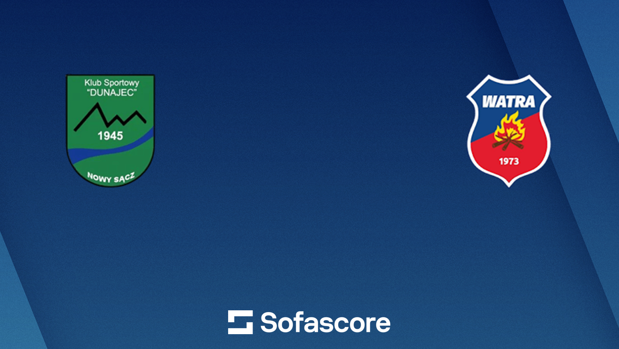 Dunajec Nowy Sącz vs KS Watra Białka Tatrzańska live score, H2H and ...