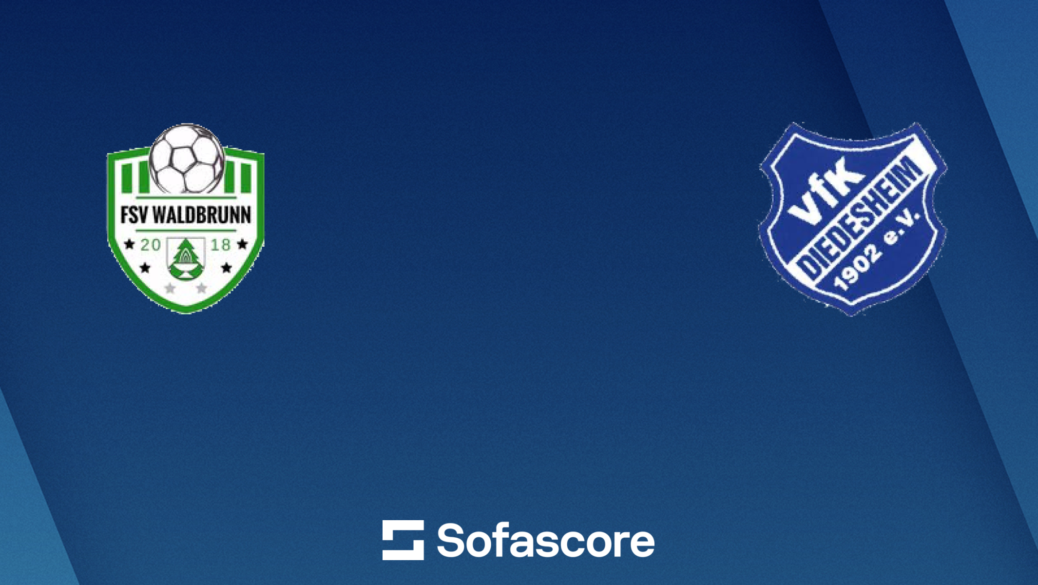 FSV Waldbrunn - VfK Diedesheim Live ticker, H2H und Aufstellungen ...